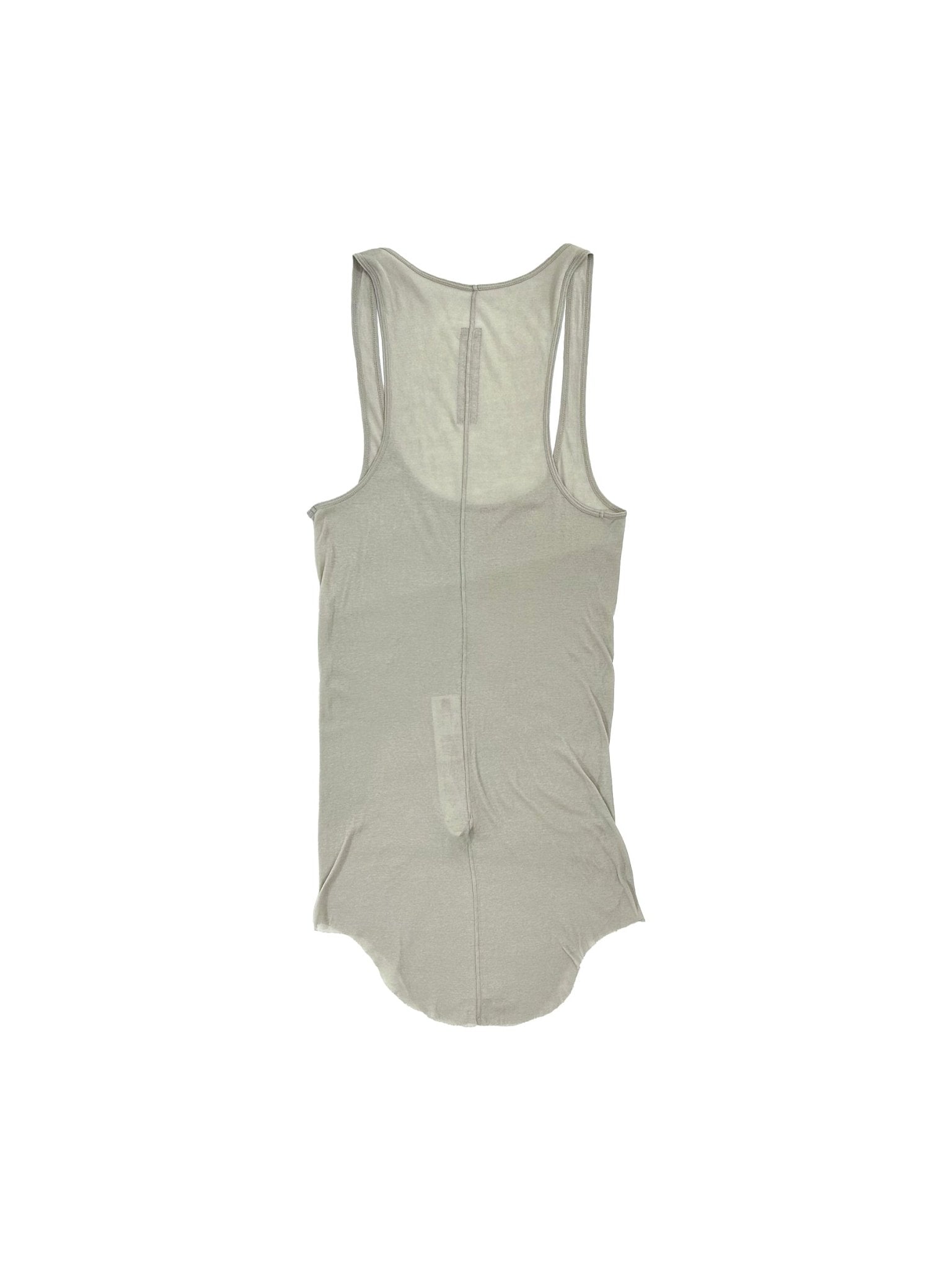 RICK OWENS - Knit Top - Pony Tank Slim - AW25 - 08 PEARL