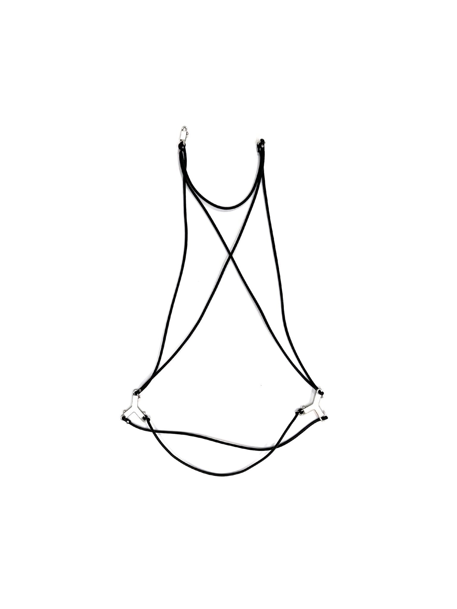 RICK OWENS - Leather Accessory - Cord Tank - AW25 - 09 BLACK