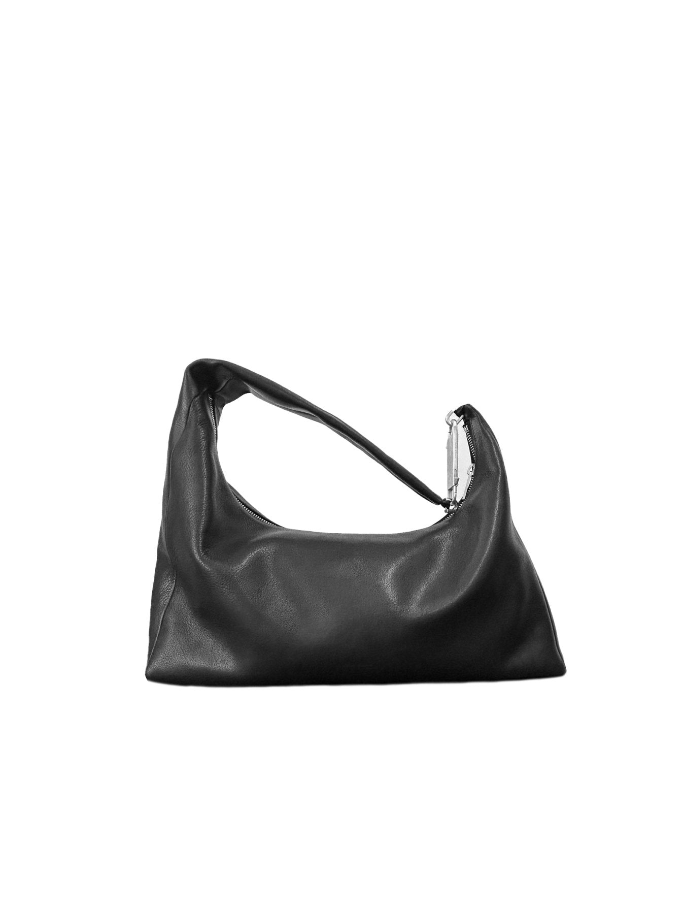 RICK OWENS - Leather Bag - Cropped Gemini Bag Pre - AW25 - 09 BLACK