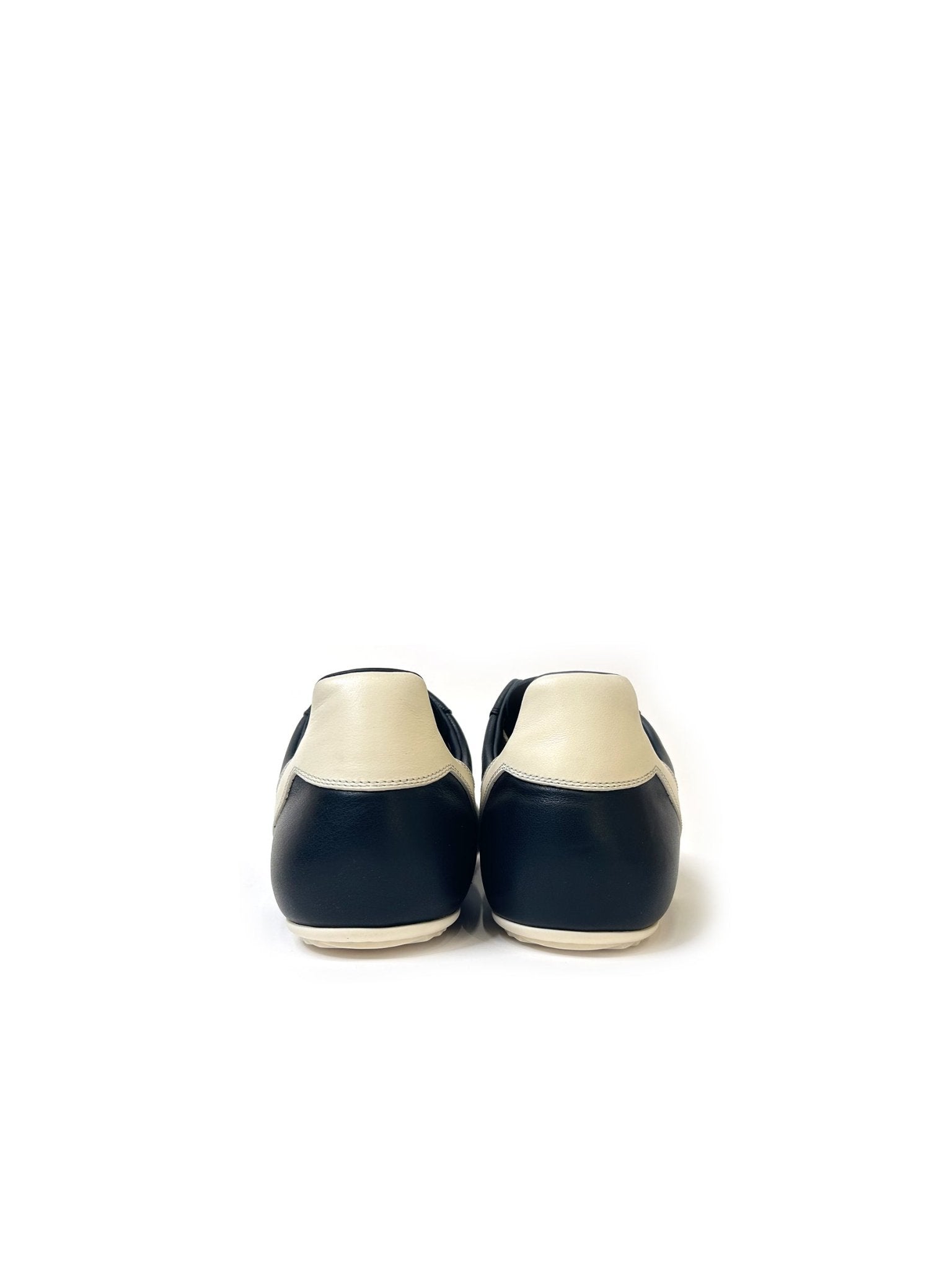 RICK OWENS - Leather Shoes - Minimal Sneak - AW25 - 911 BLACK/MILK/MILK