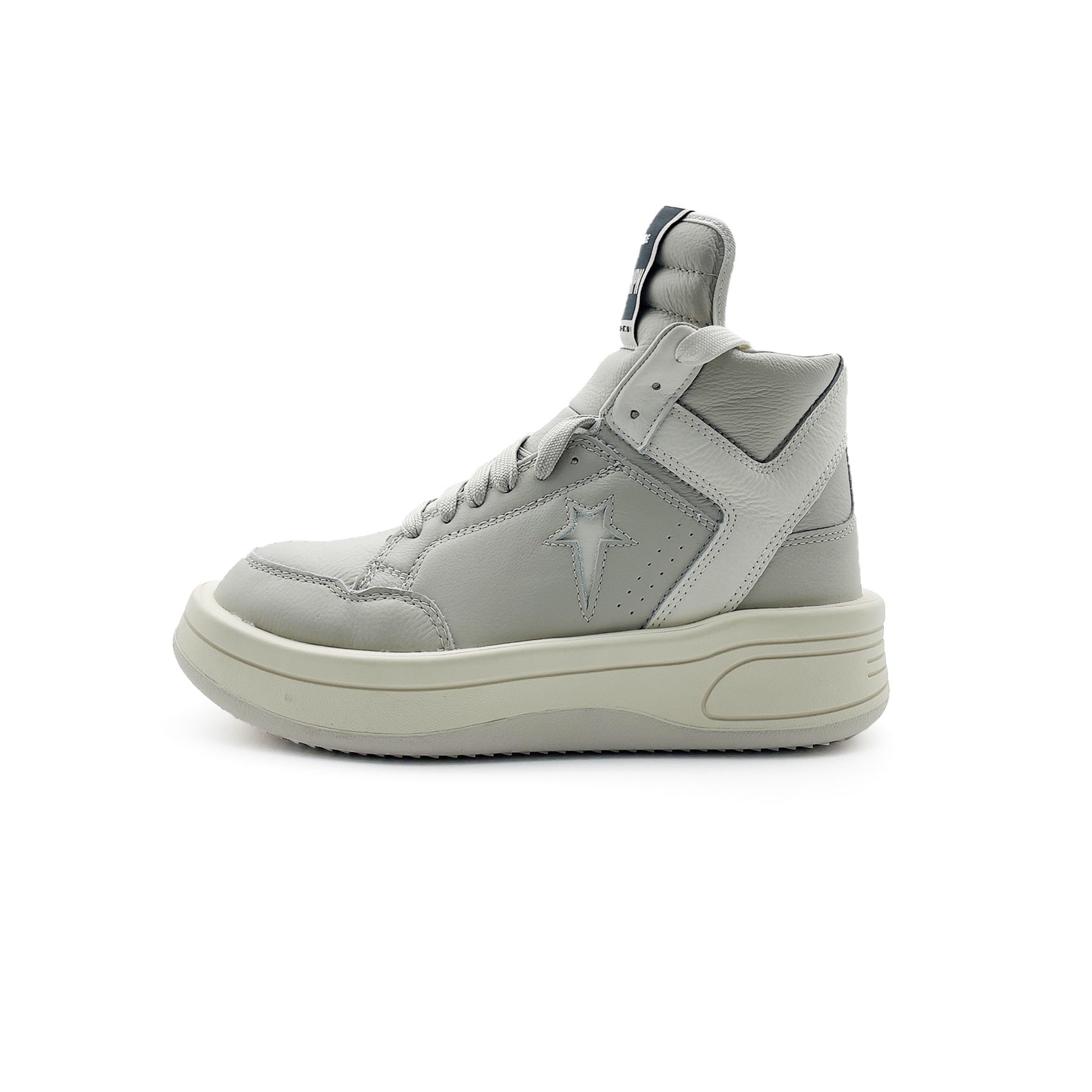 Rick Owens - Leather Shoes - Turbowpn A10960C - AW24 - OYSTER WHITE