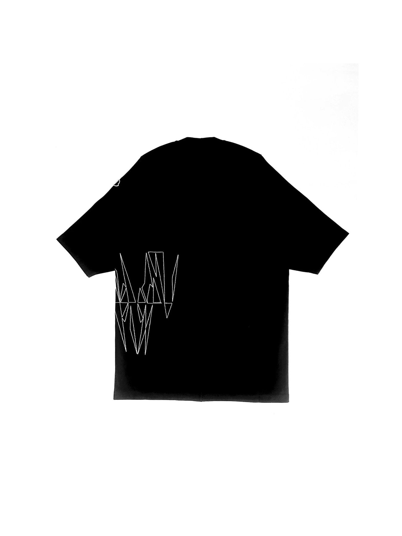 Rick Owens Moncler Black Jumbo Short Sleeve