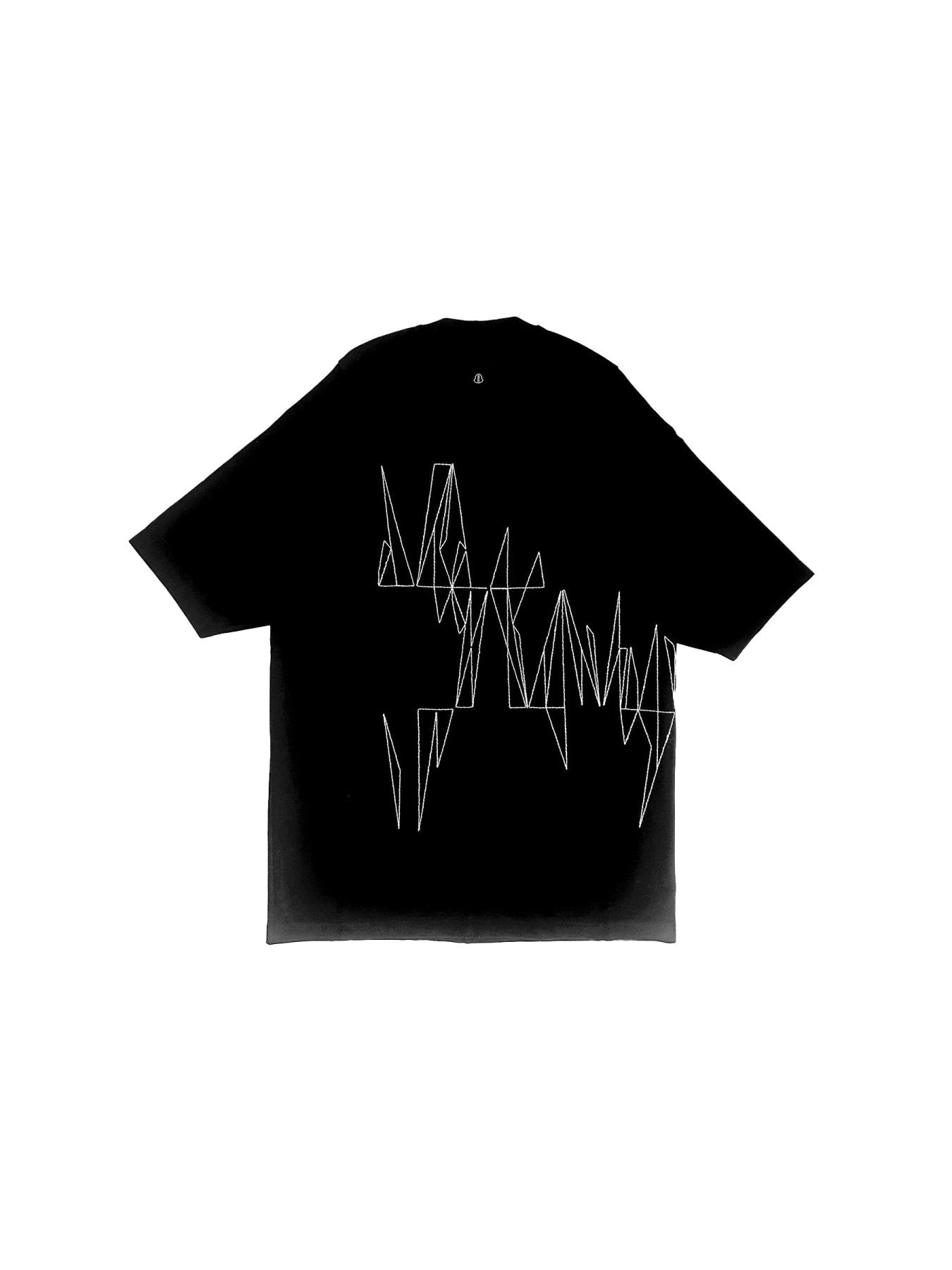 Rick Owens Moncler Black Jumbo Short Sleeve