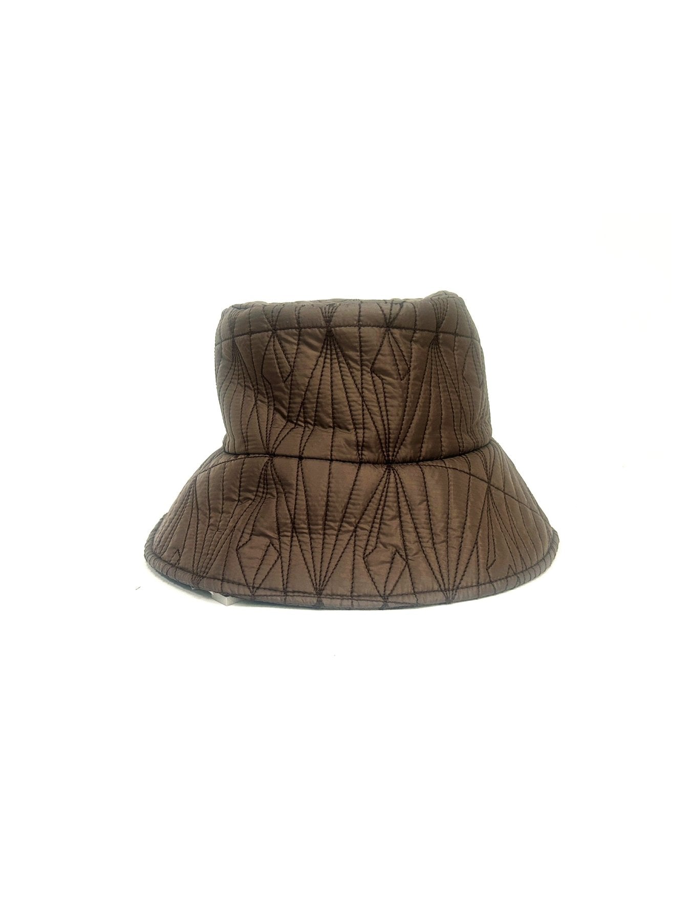 Rick Owens Moncler Brown Bucket Hat