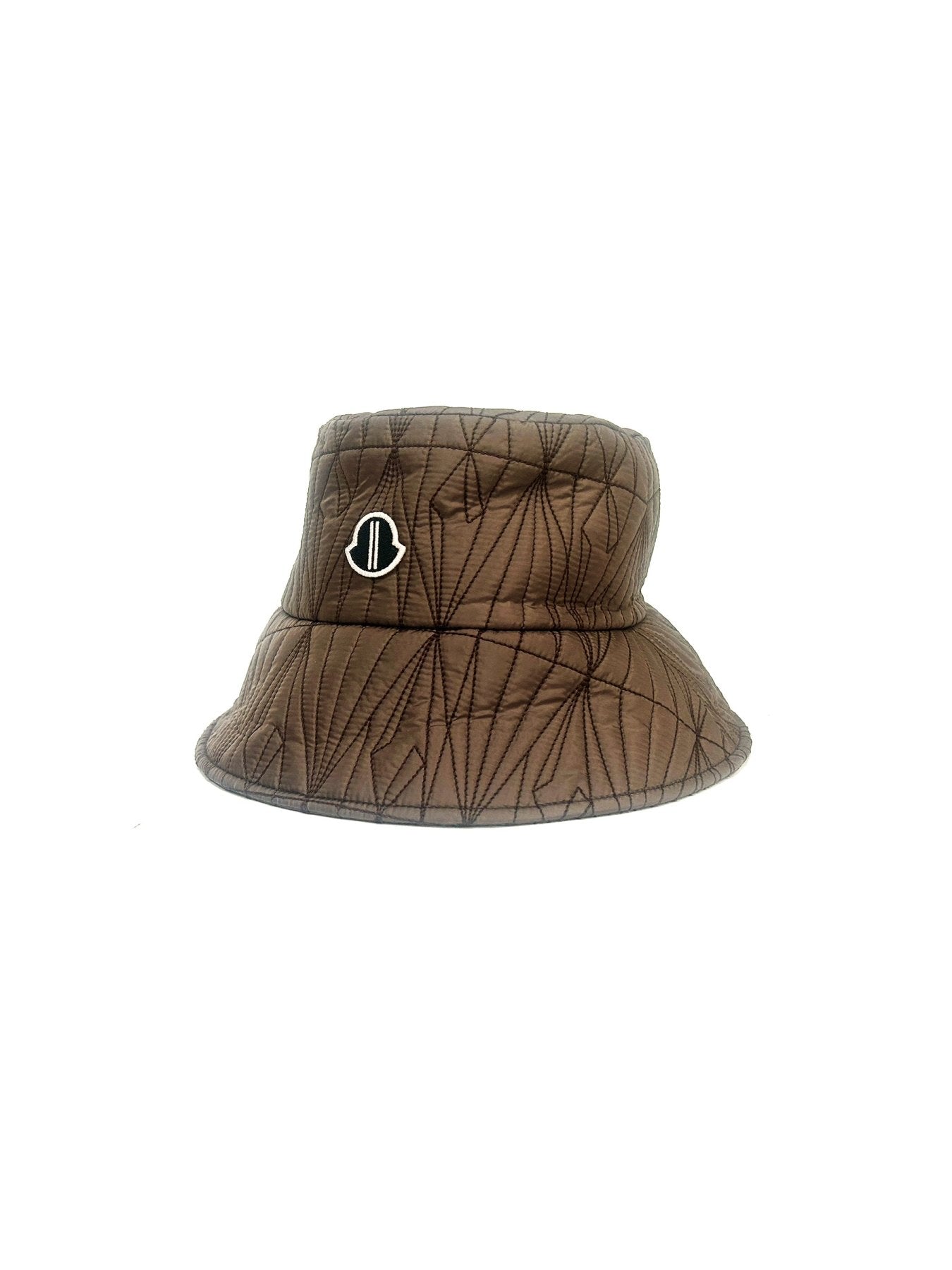 Rick Owens Moncler Brown Bucket Hat