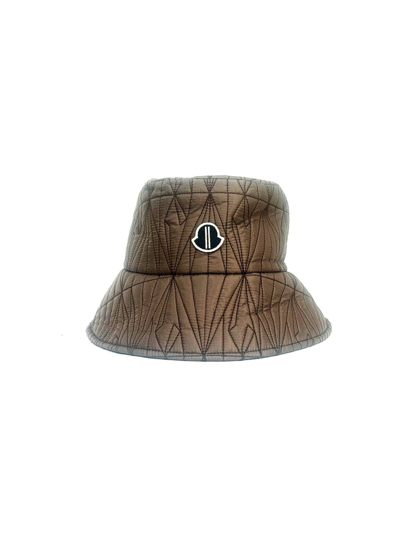Rick Owens Moncler Brown Bucket Hat