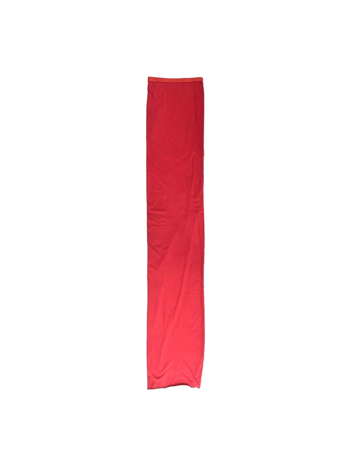 Rick Owens Moncler Red Adjustable Skirt
