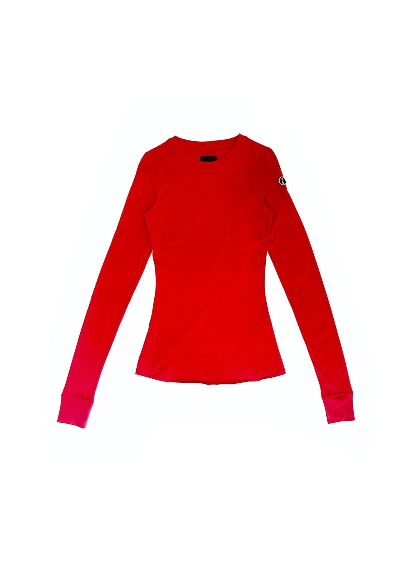 Rick Owens Moncler Red Girder Long Sleeve
