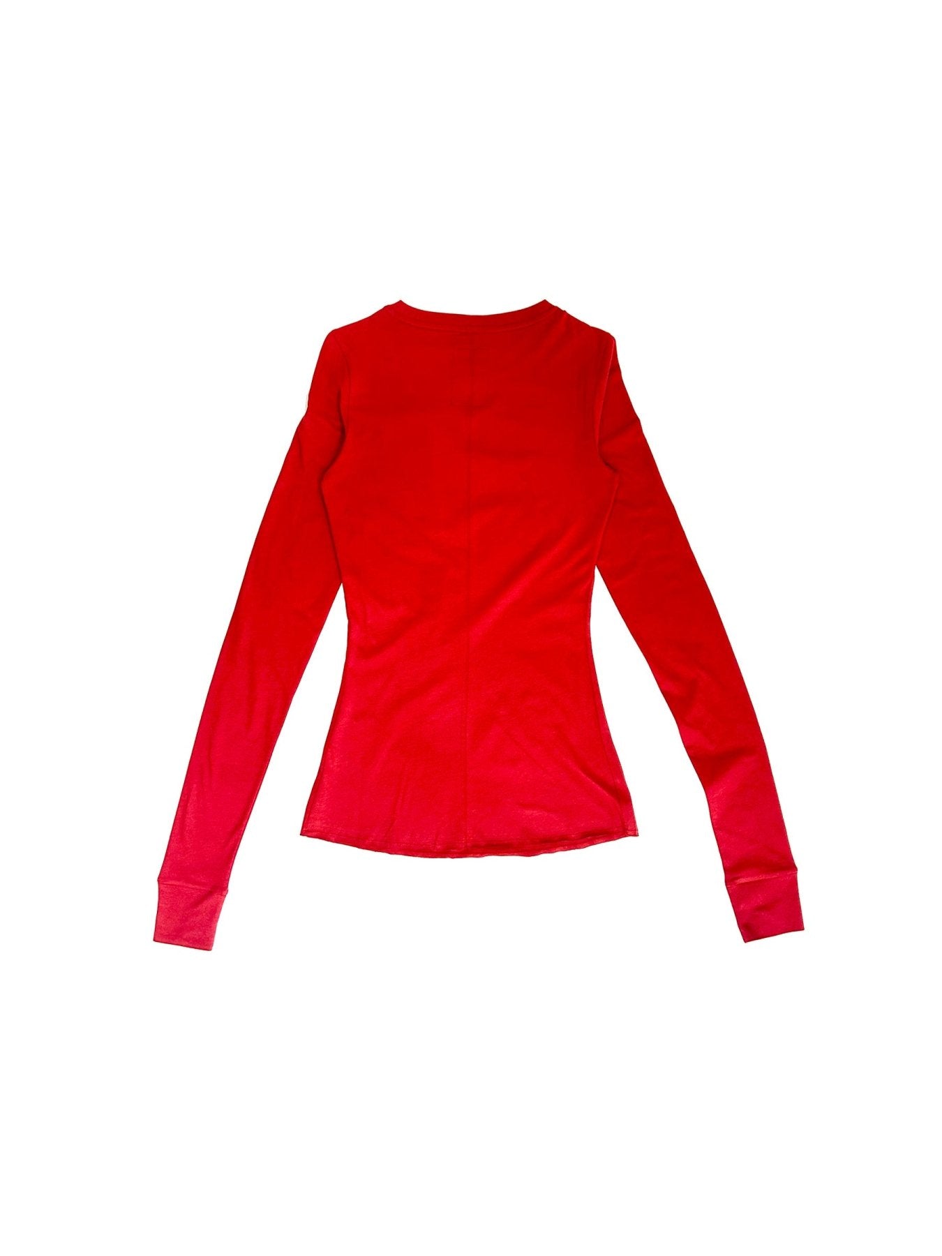 Rick Owens Moncler Red Girder Long Sleeve
