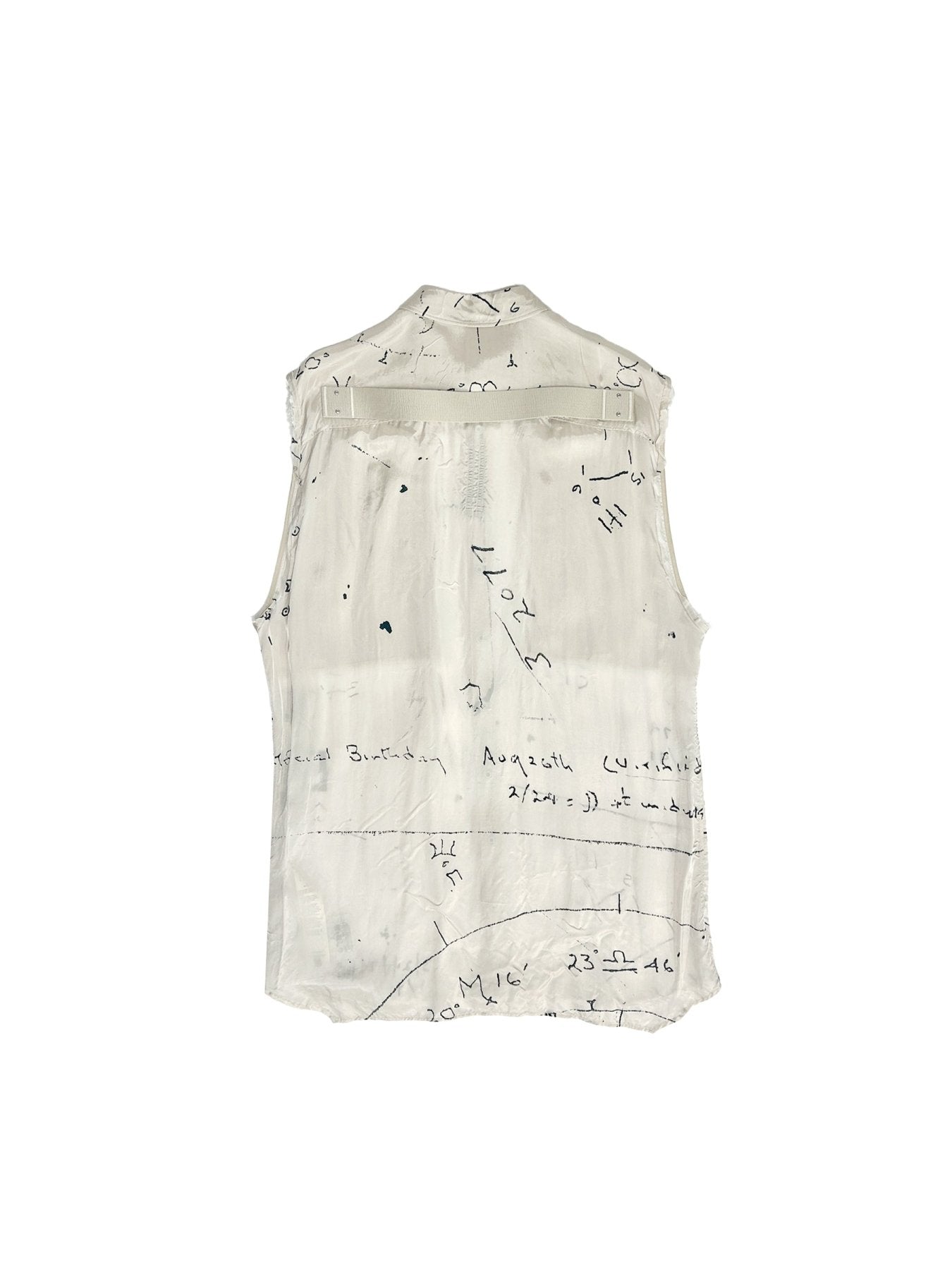 RICK OWENS Off White Jumbo Sl Outershirt - MACHINE-A