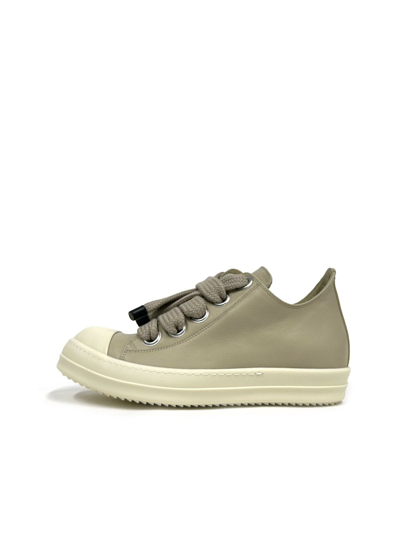 RICK OWENS Off White Jumbolace Low Sneaks