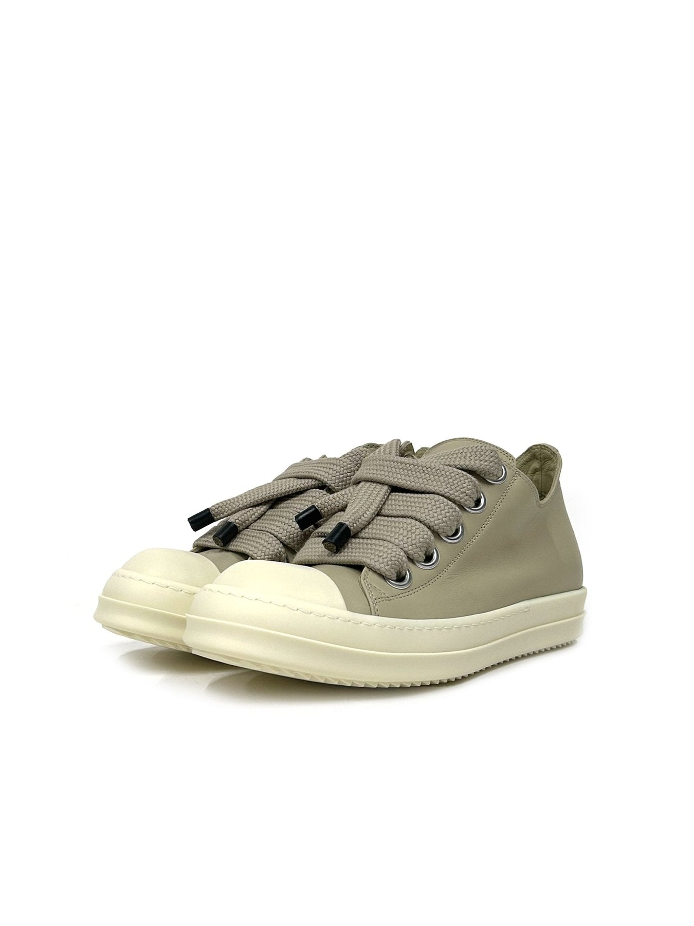 RICK OWENS Off White Jumbolace Low Sneaks