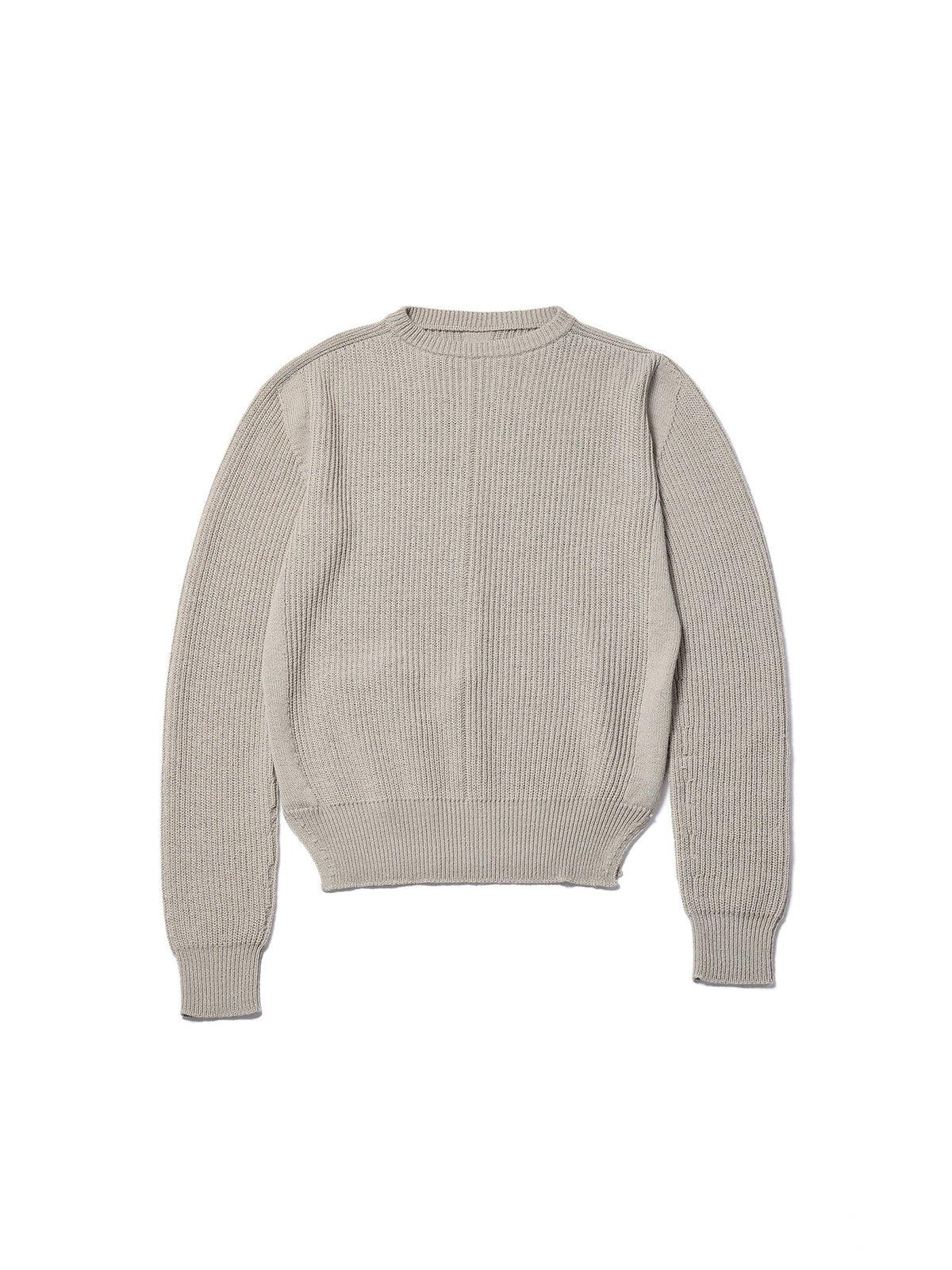 Rick Owens Pearl Knit Sweater - Fisherman Round Neck