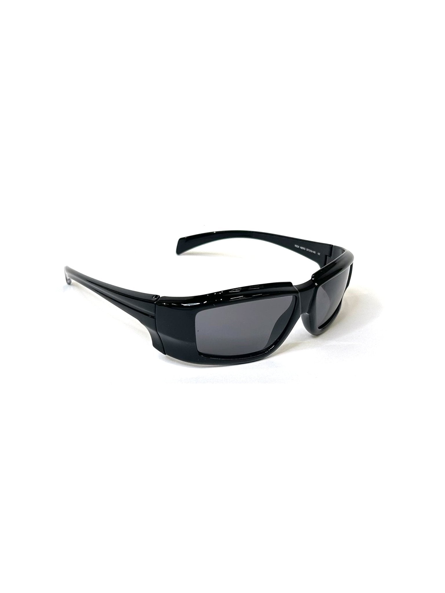 RICK OWENS - Sunglasses Rick - AW25 - 0909 BLK TEMPLE/BLK LENS