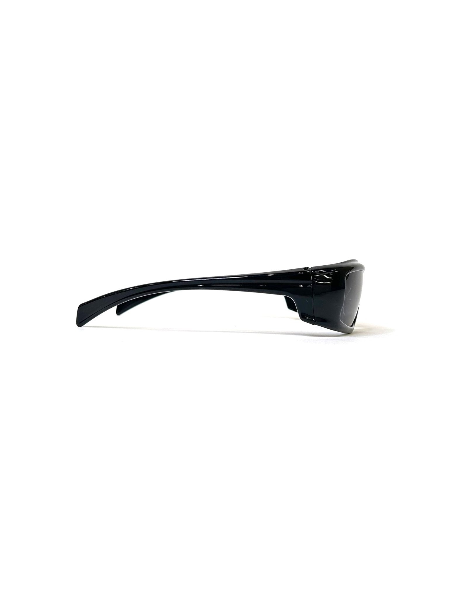 RICK OWENS - Sunglasses Rick - AW25 - 0909 BLK TEMPLE/BLK LENS