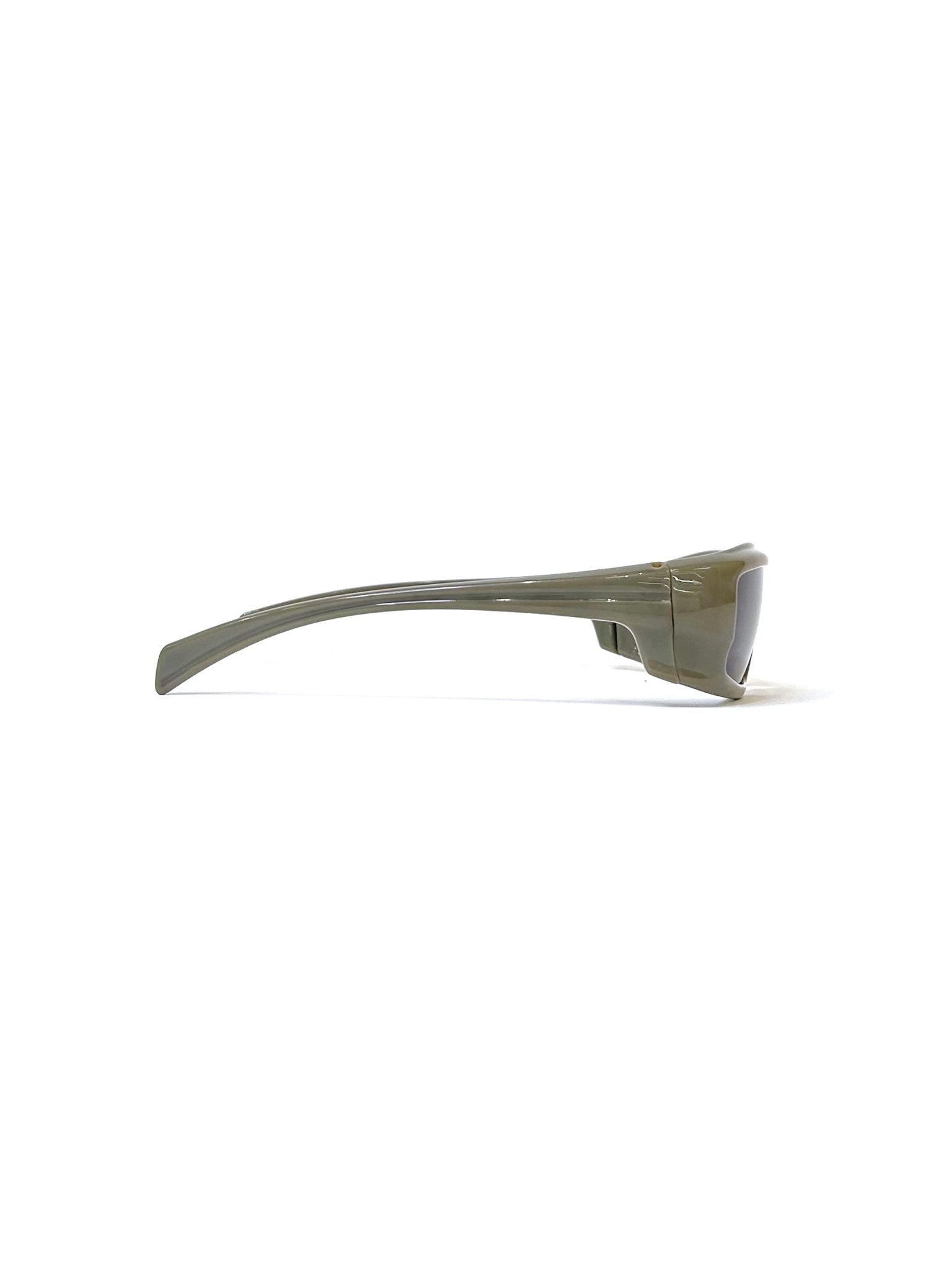 RICK OWENS - Sunglasses Rick - AW25 - 3409 DSTGREY TEMPLE/BLK LENS