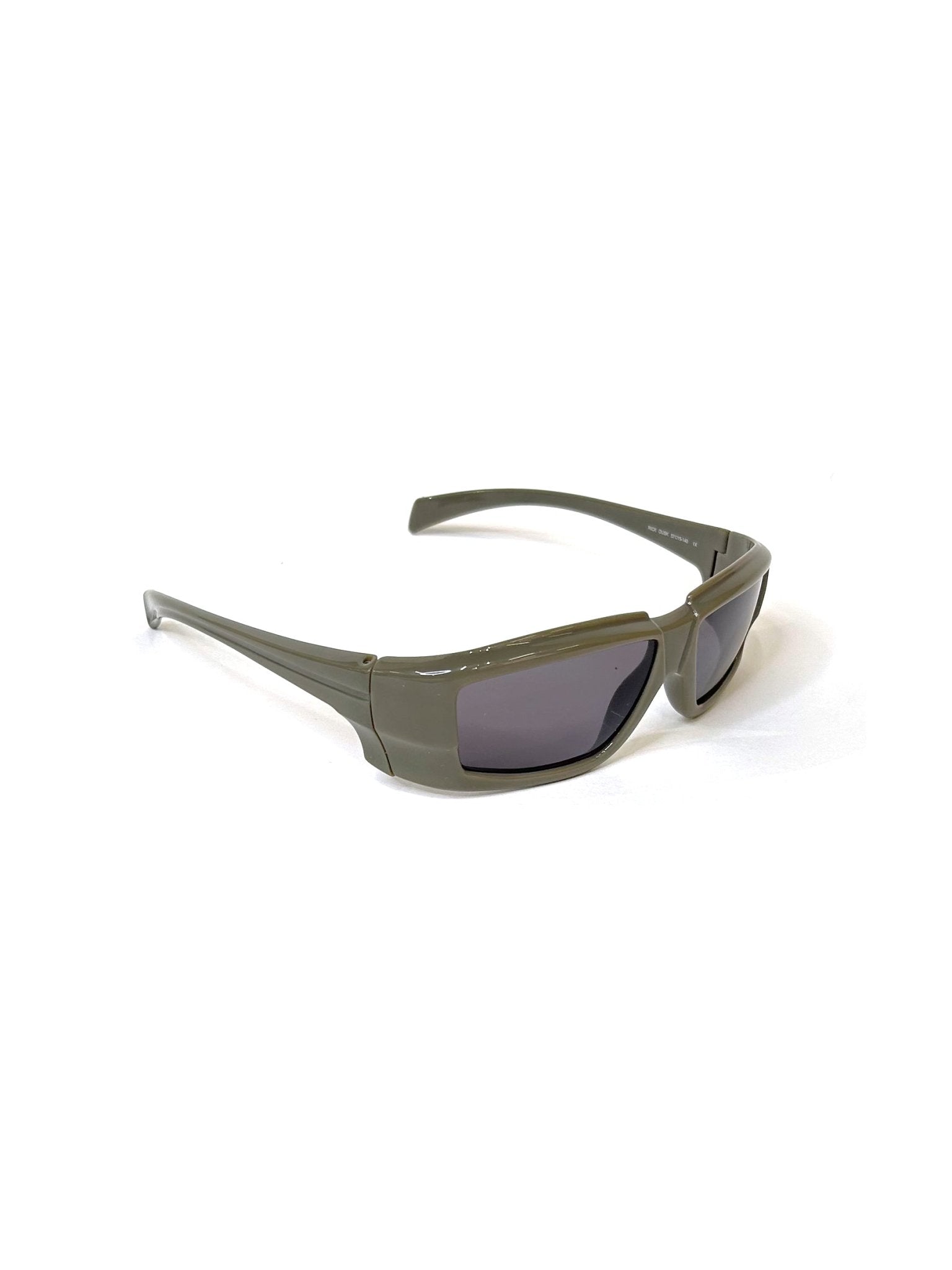 RICK OWENS - Sunglasses Rick - AW25 - 3409 DSTGREY TEMPLE/BLK LENS