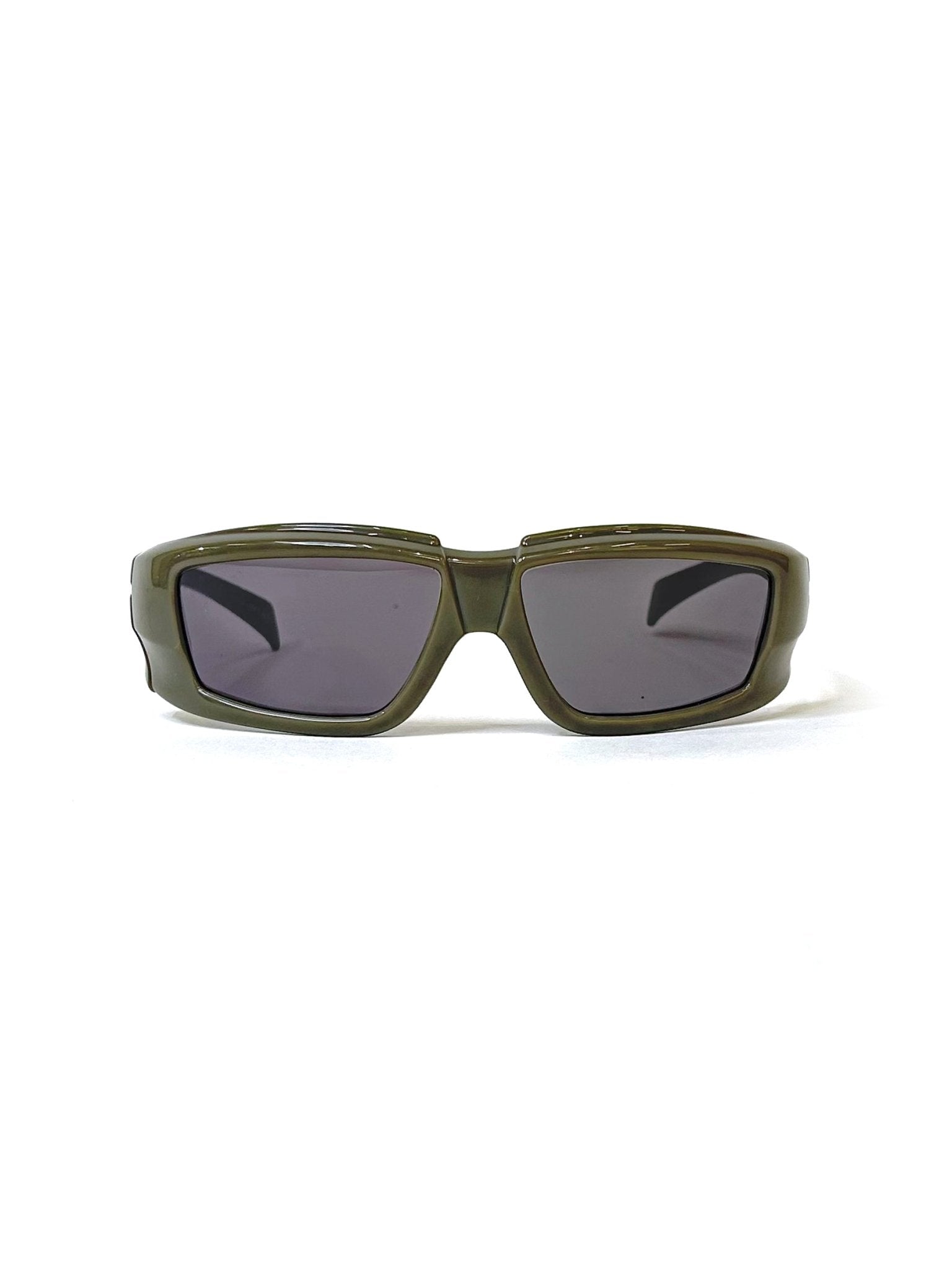 RICK OWENS - Sunglasses Rick - AW25 - 3409 DSTGREY TEMPLE/BLK LENS