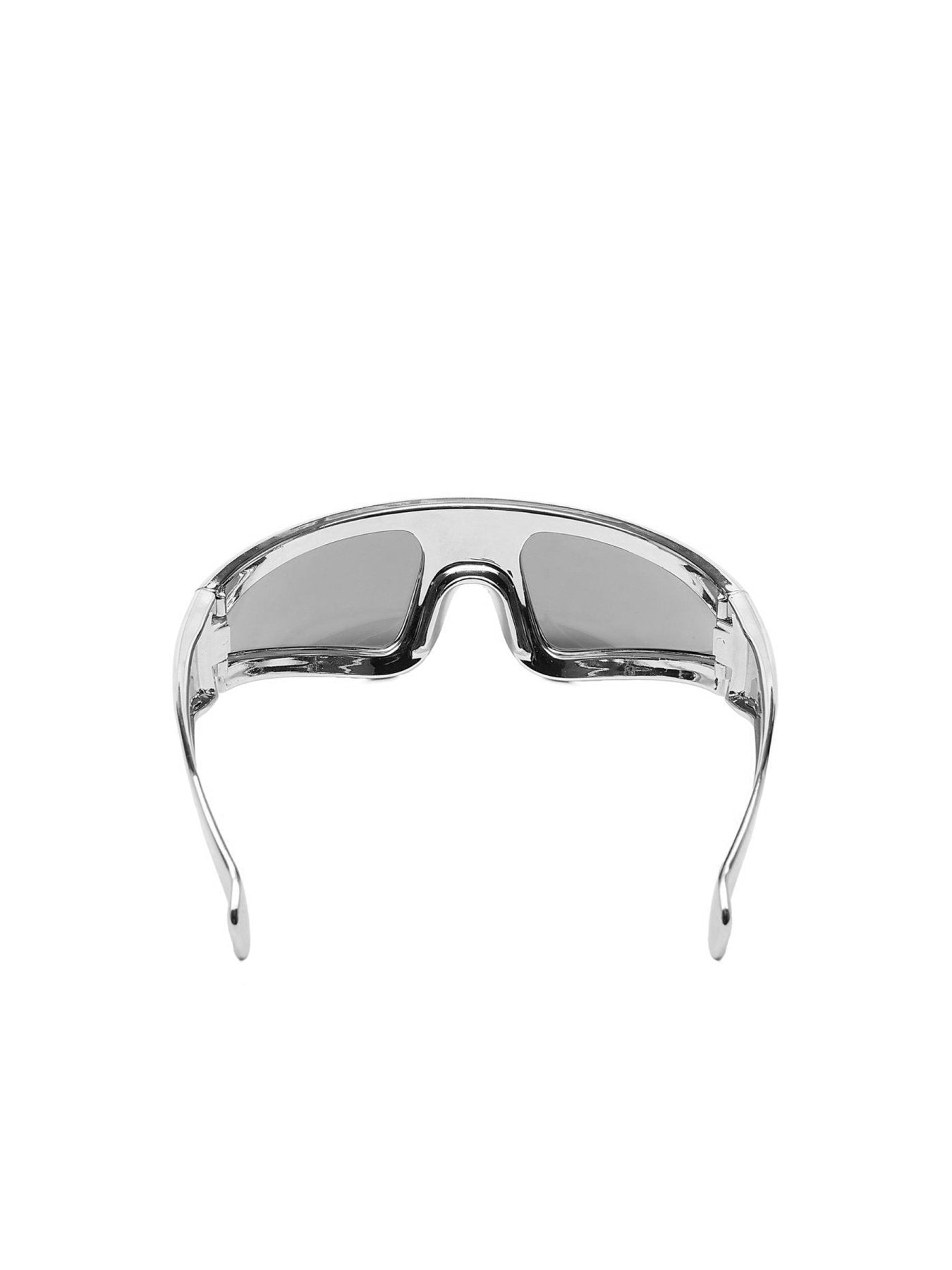 RICK OWENS - Sunglasses Ryder - AW25 - 1818 SILVER TEMPLE/SILVER LENS