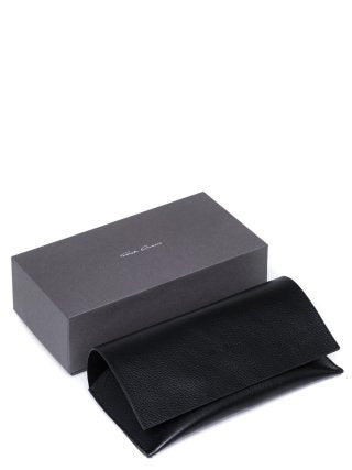 RICK OWENS - Sunglasses Ryder - AW25 - 1818 SILVER TEMPLE/SILVER LENS