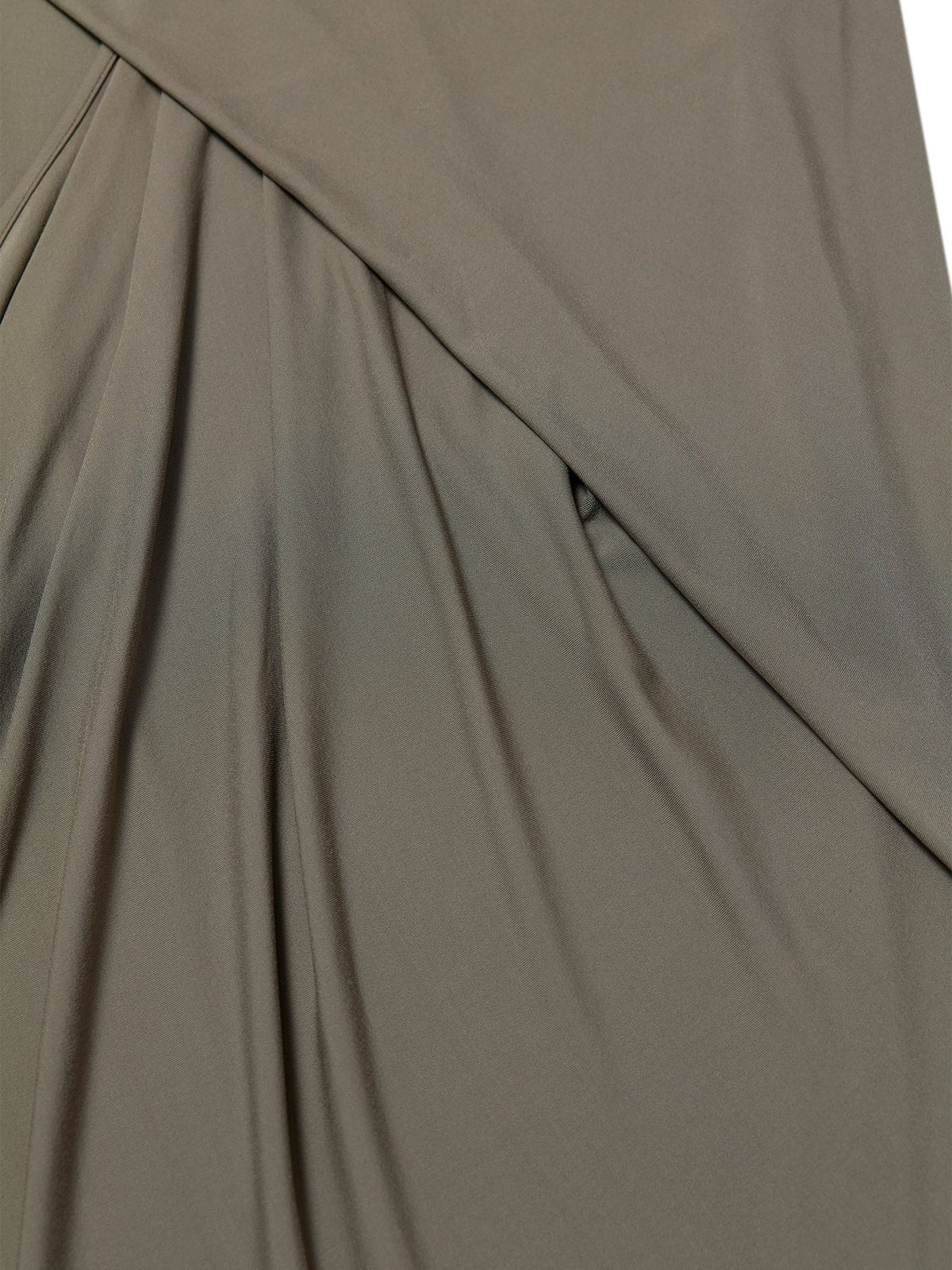 Rick Owens Taupe Knit Skirt - Anthem Skirt