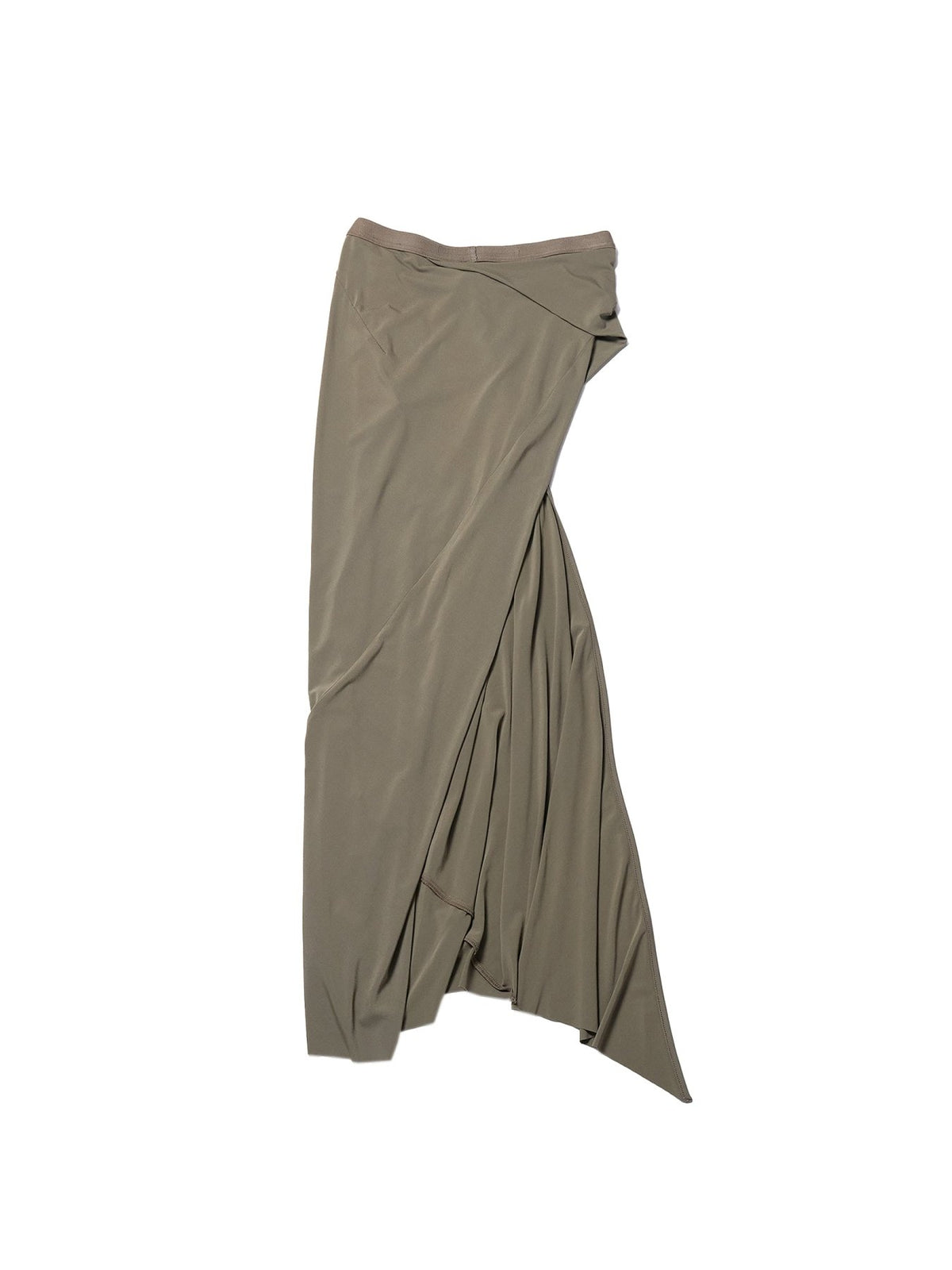 Rick Owens Taupe Knit Skirt - Anthem Skirt