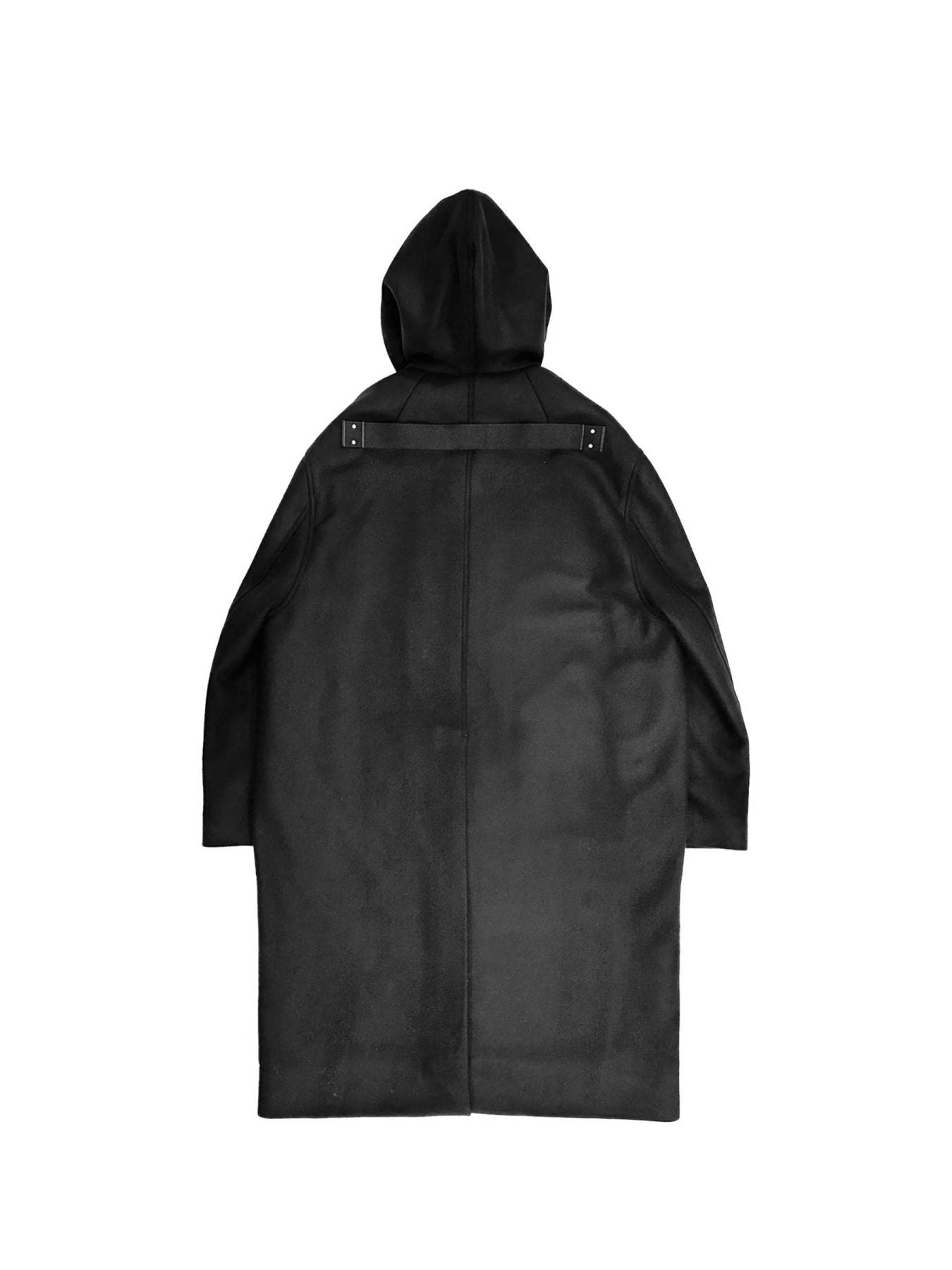 RICK OWENS - Woven Coat - Gimp Mac - AW25 - 09 BLACK