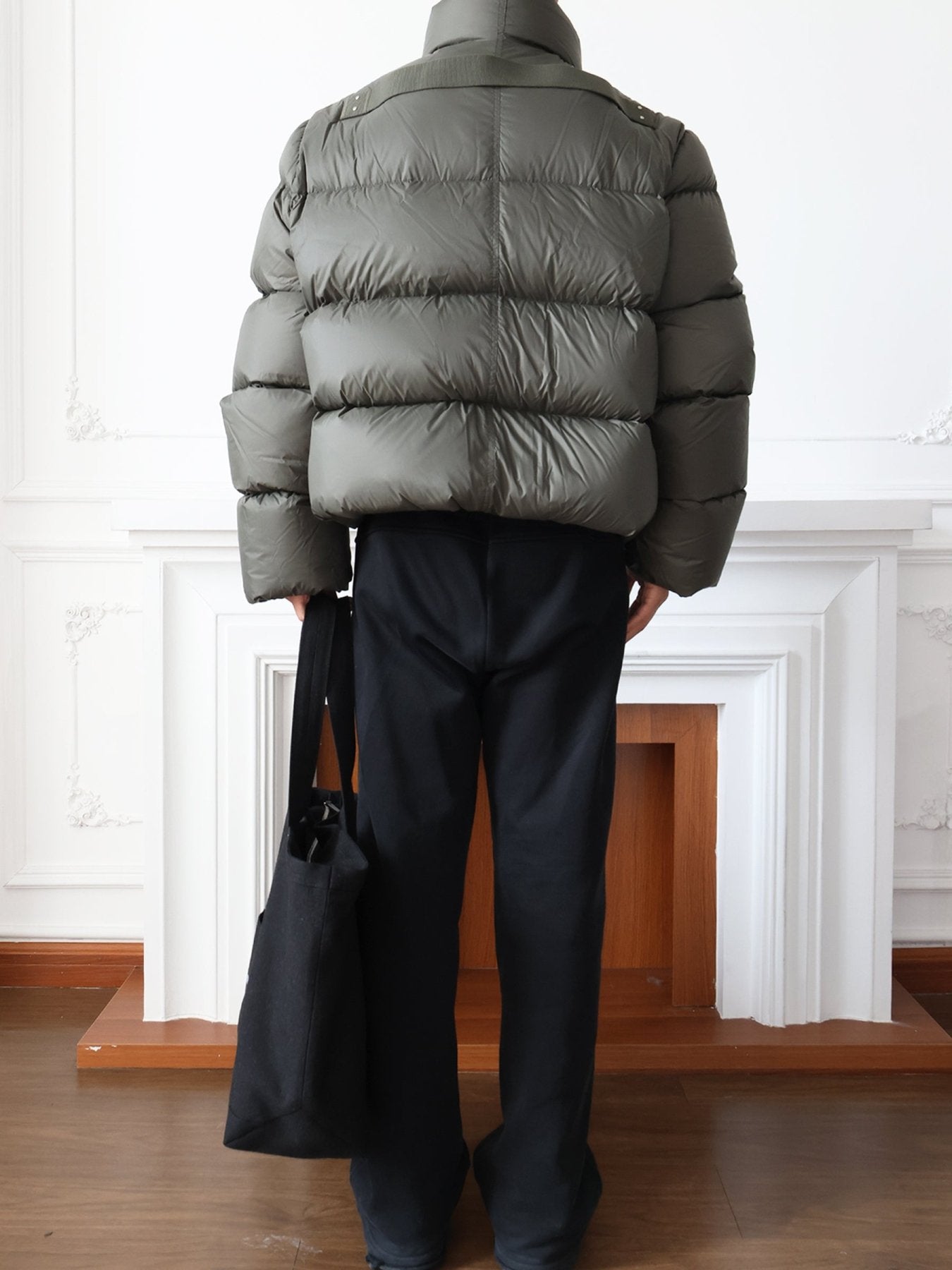 RICK OWENS - Woven Down Jacket - Turtle Jkt - AW25 - 25 BOSCO