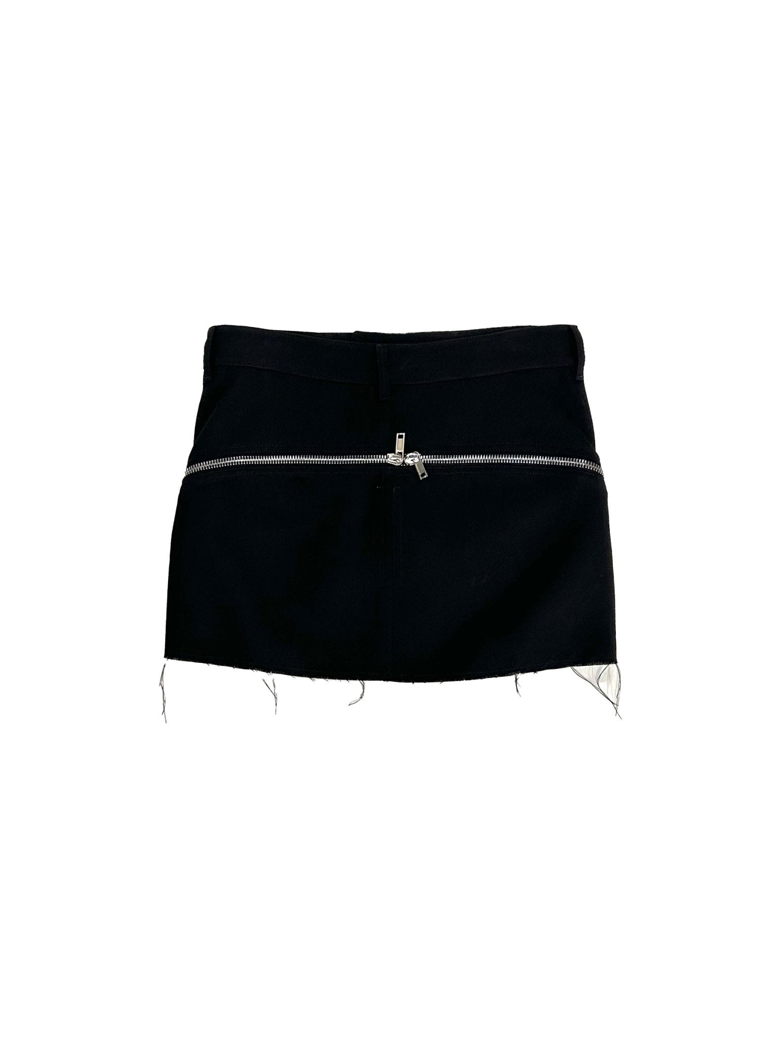 RICK OWENS - Woven Skirt - Bolan Banana Mini - AW25 - 09 BLACK