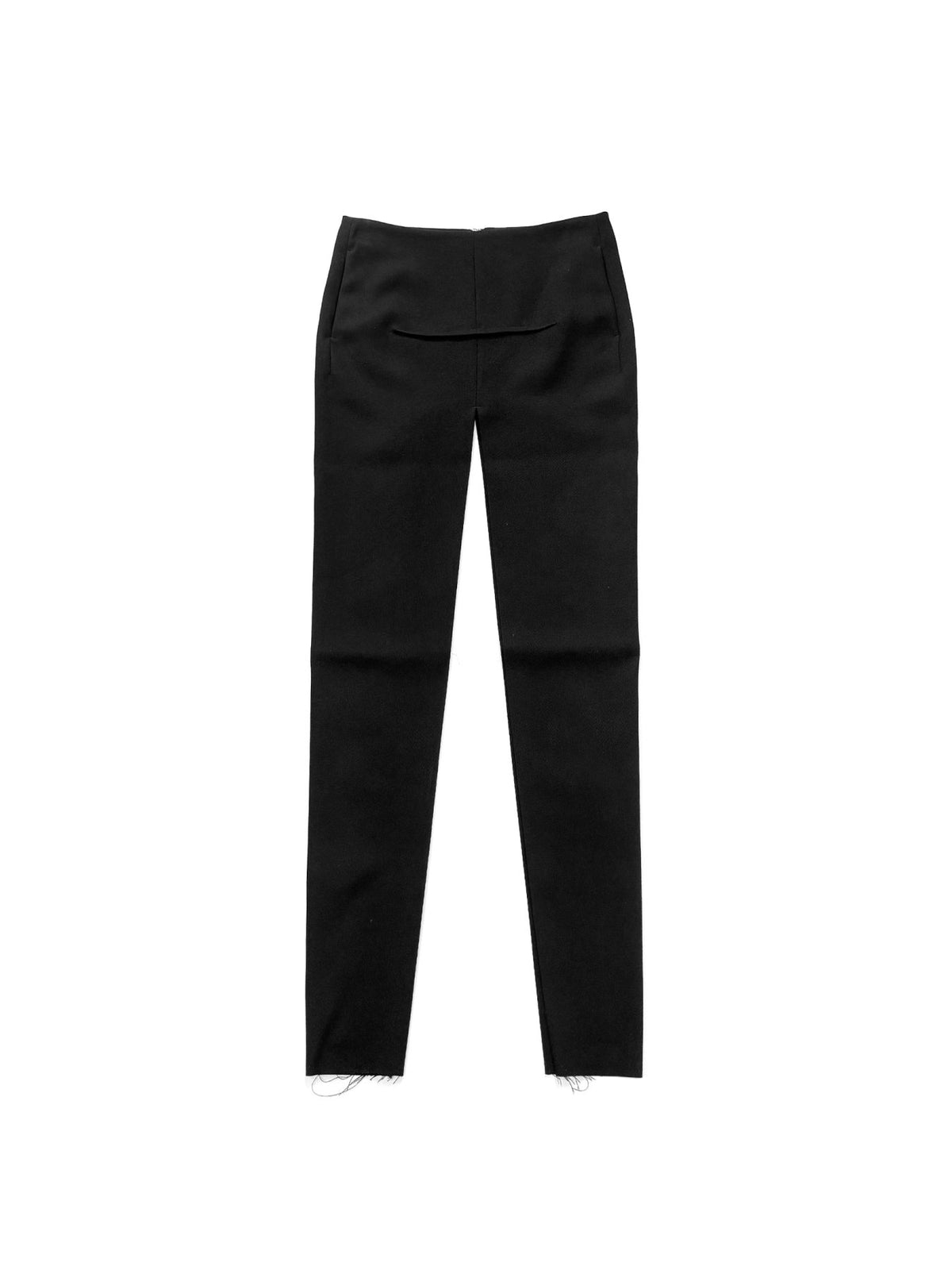 RICK OWENS - Woven Skirt - Sliced Skirt - AW25 - 09 BLACK
