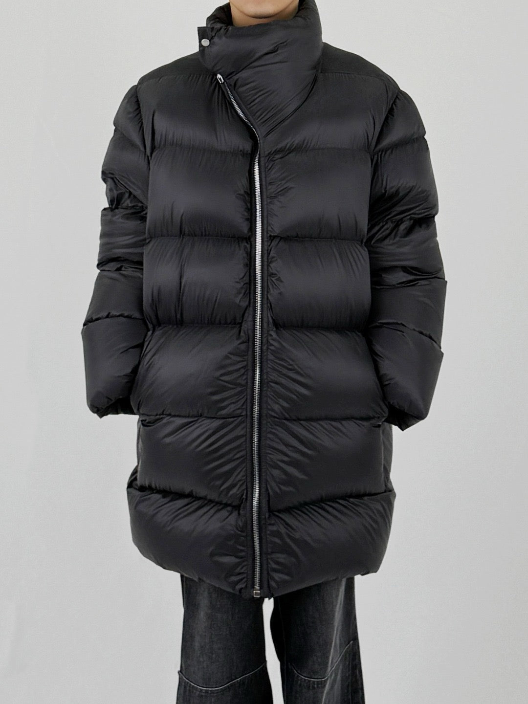 Rick Owens x Moncler Black Cyclopic Jacket