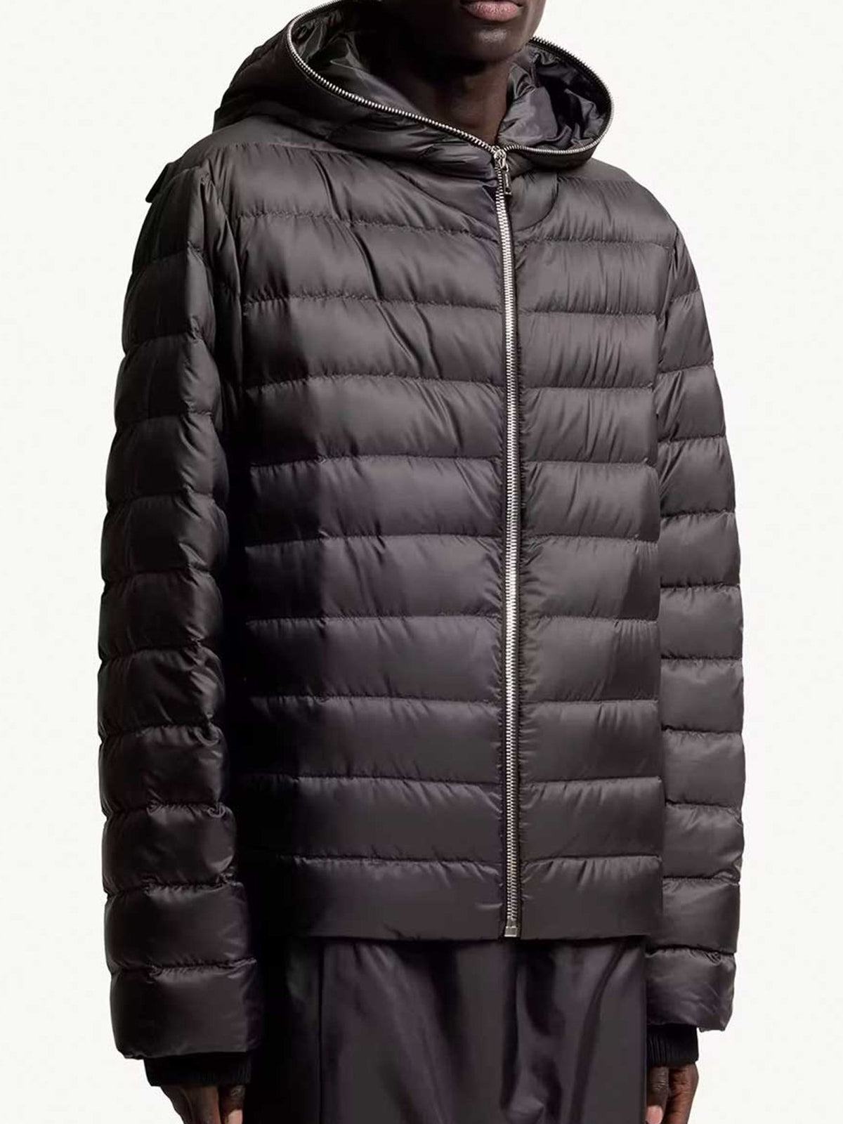 Rick Owens x Moncler Black Ziplock Jacket