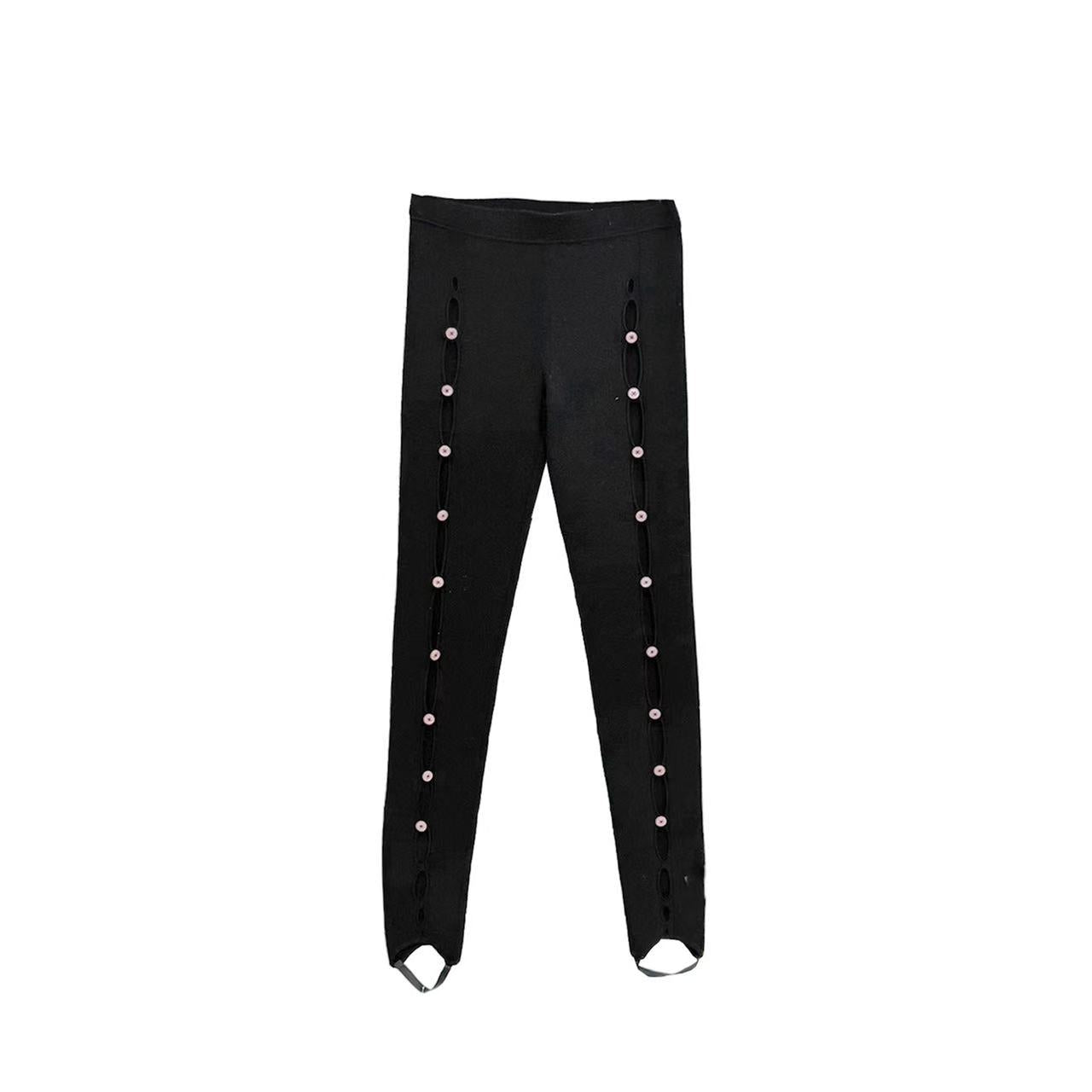 RUI - Cutout Stirrup Leggings - AW23 - Onyx