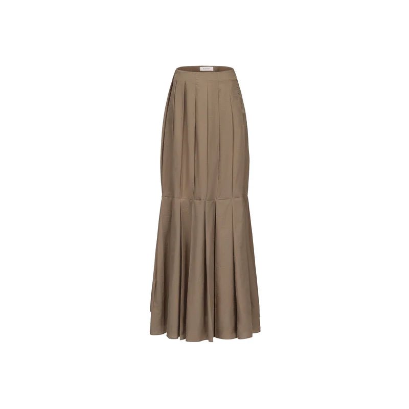 RUOHAN - Alba Pleated Skirt - AW25 - MUD