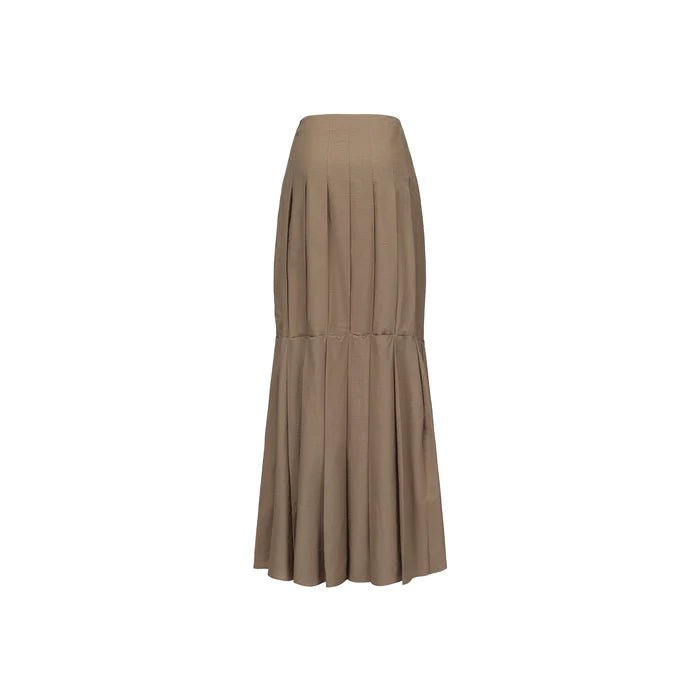 RUOHAN - Alba Pleated Skirt - AW25 - MUD