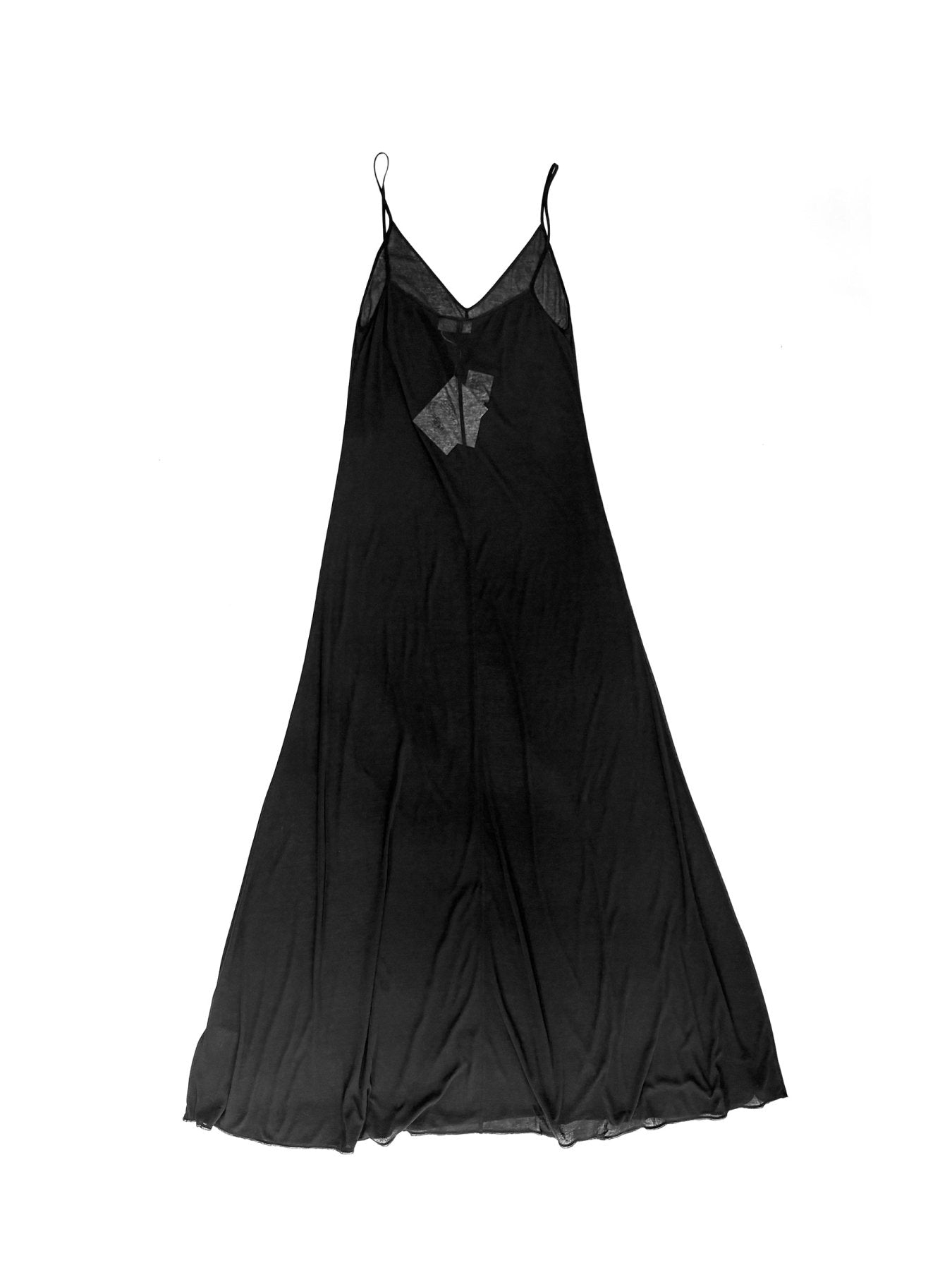 Ruohan Black Evia Slip Dress