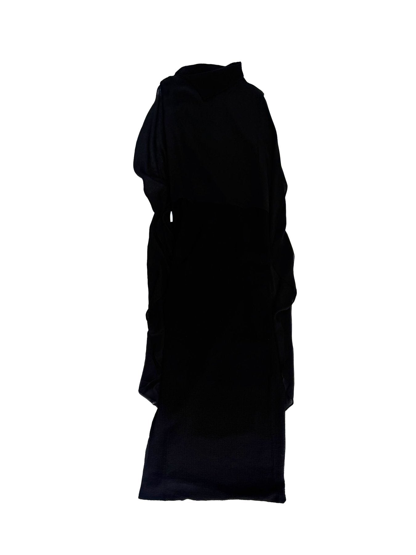 Ruohan Black Ikra Dress