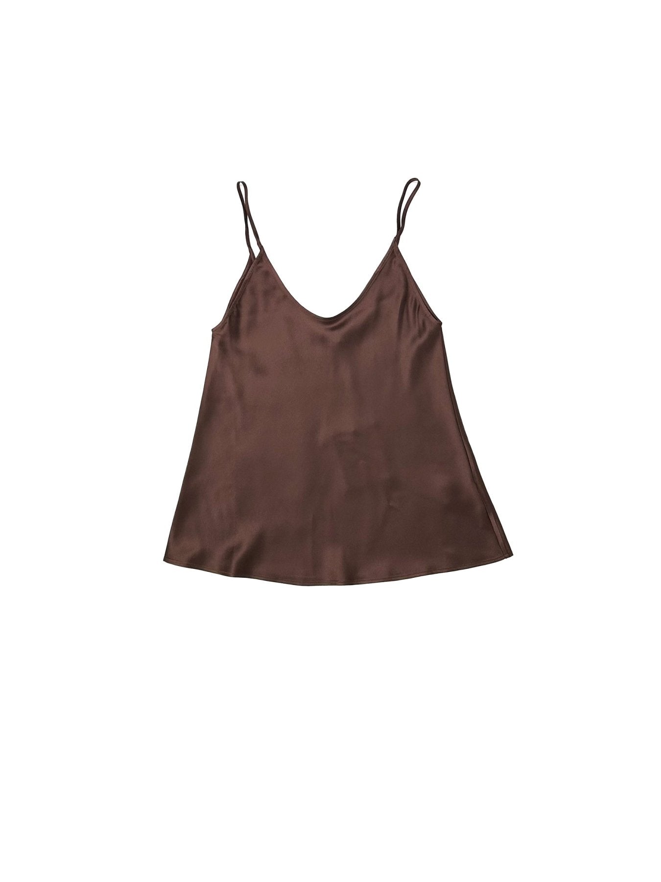 Ruohan Brown Sienna Oni Slip Top