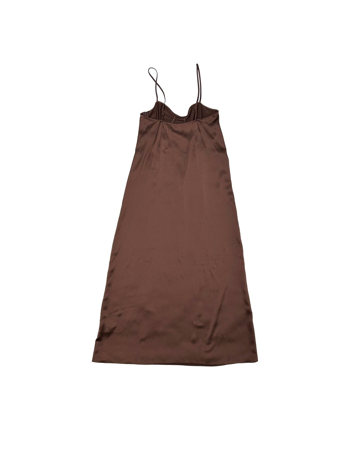 Ruohan Brown Sienna Shell Dress