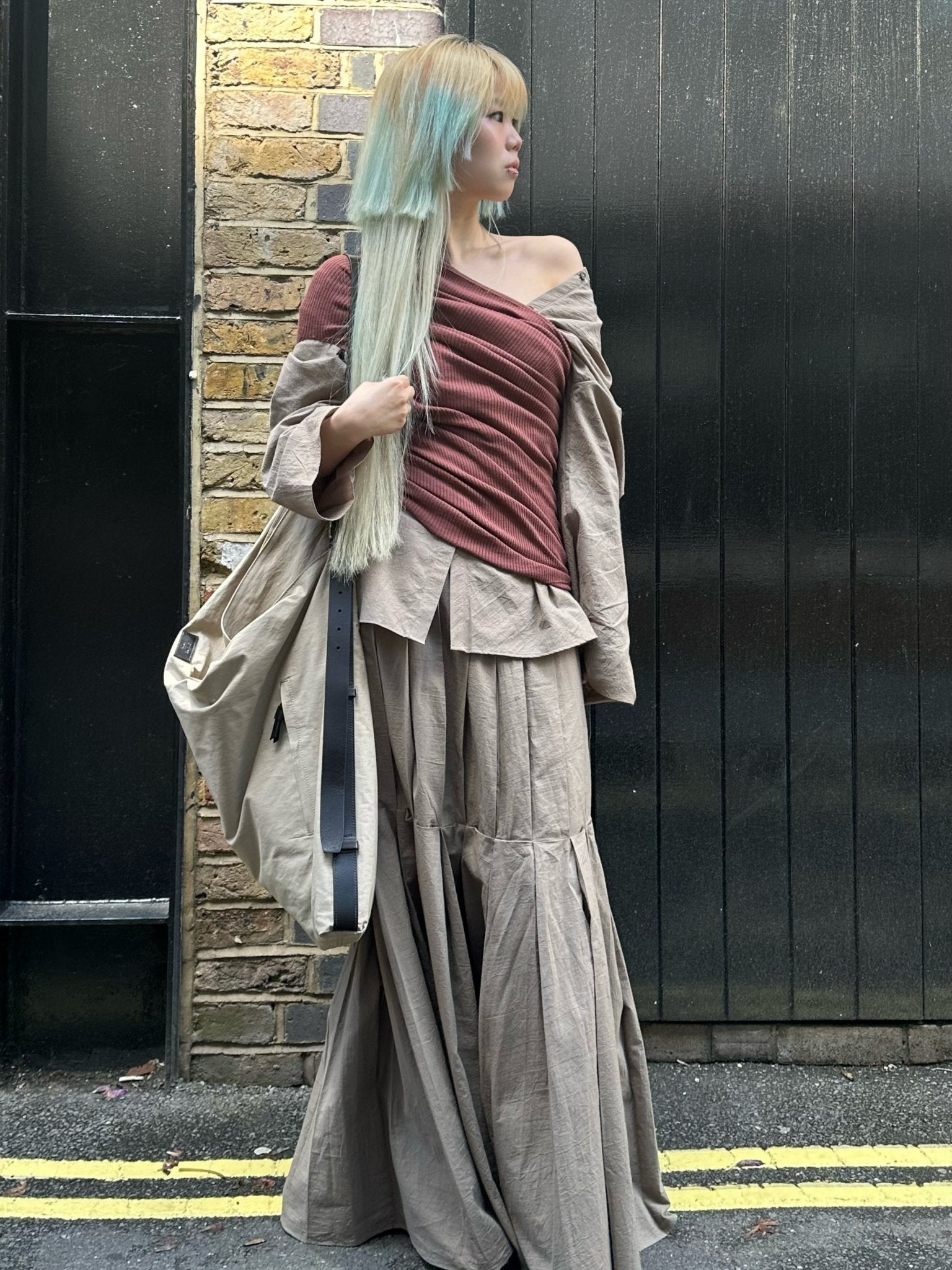 RUOHAN - Gili Shirt - AW25 - MUD