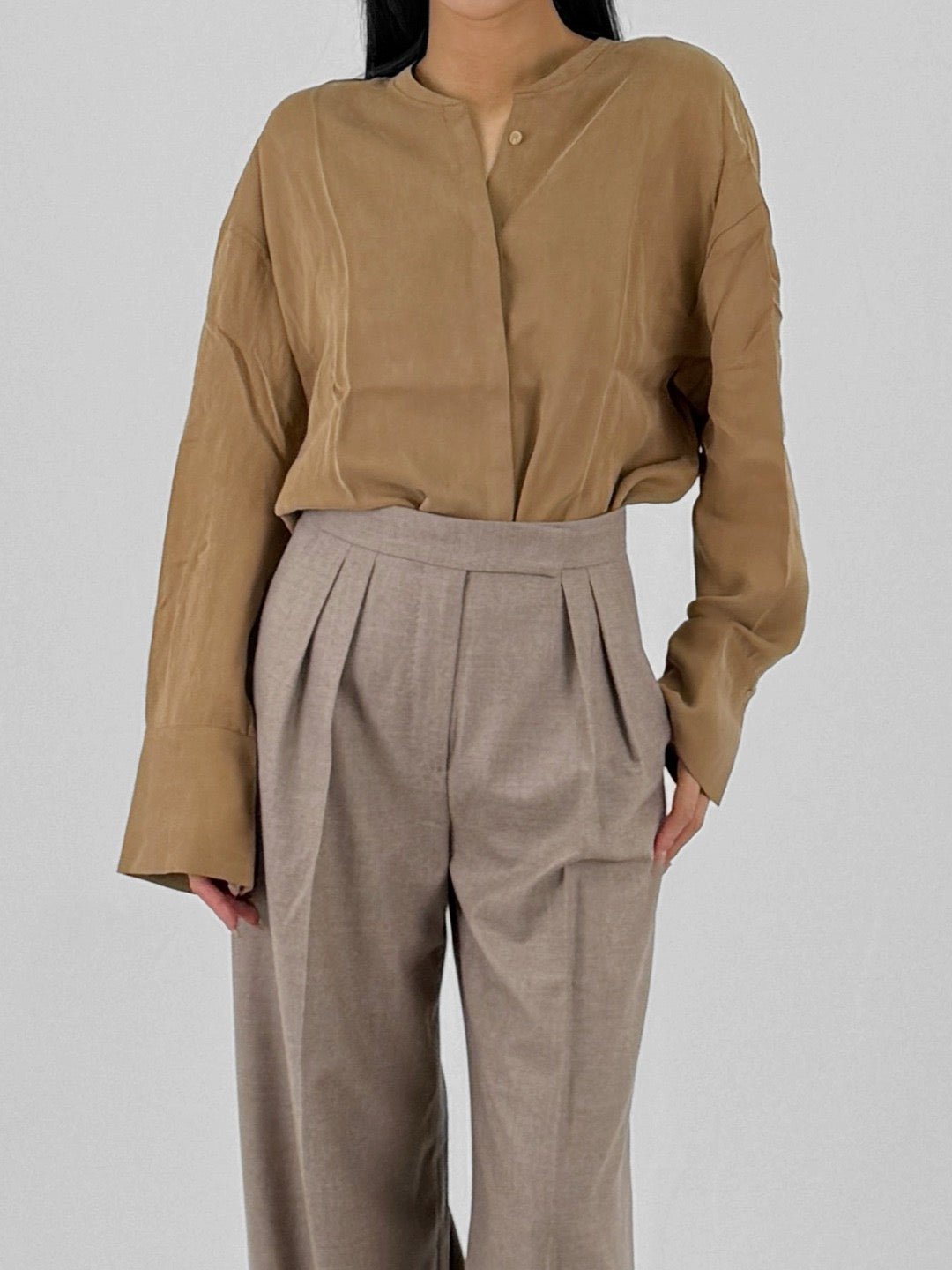 Ruohan - Mapun Shirt - AW24 - CAMEL