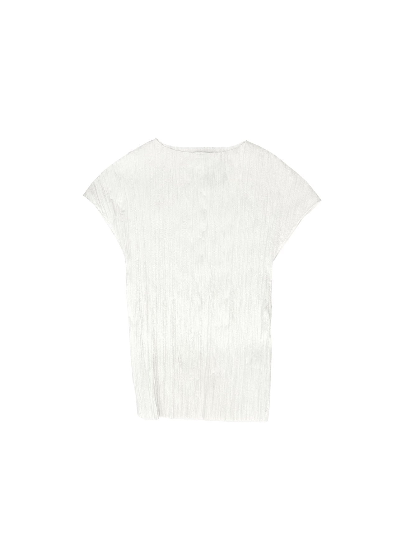 Ruohan Off White Leno Top