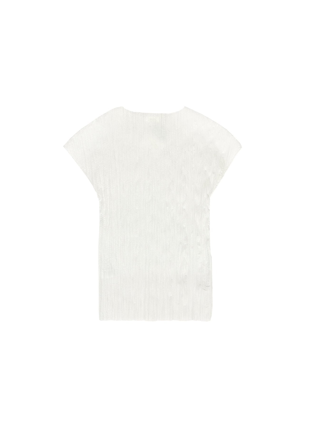 Ruohan Off White Leno Top