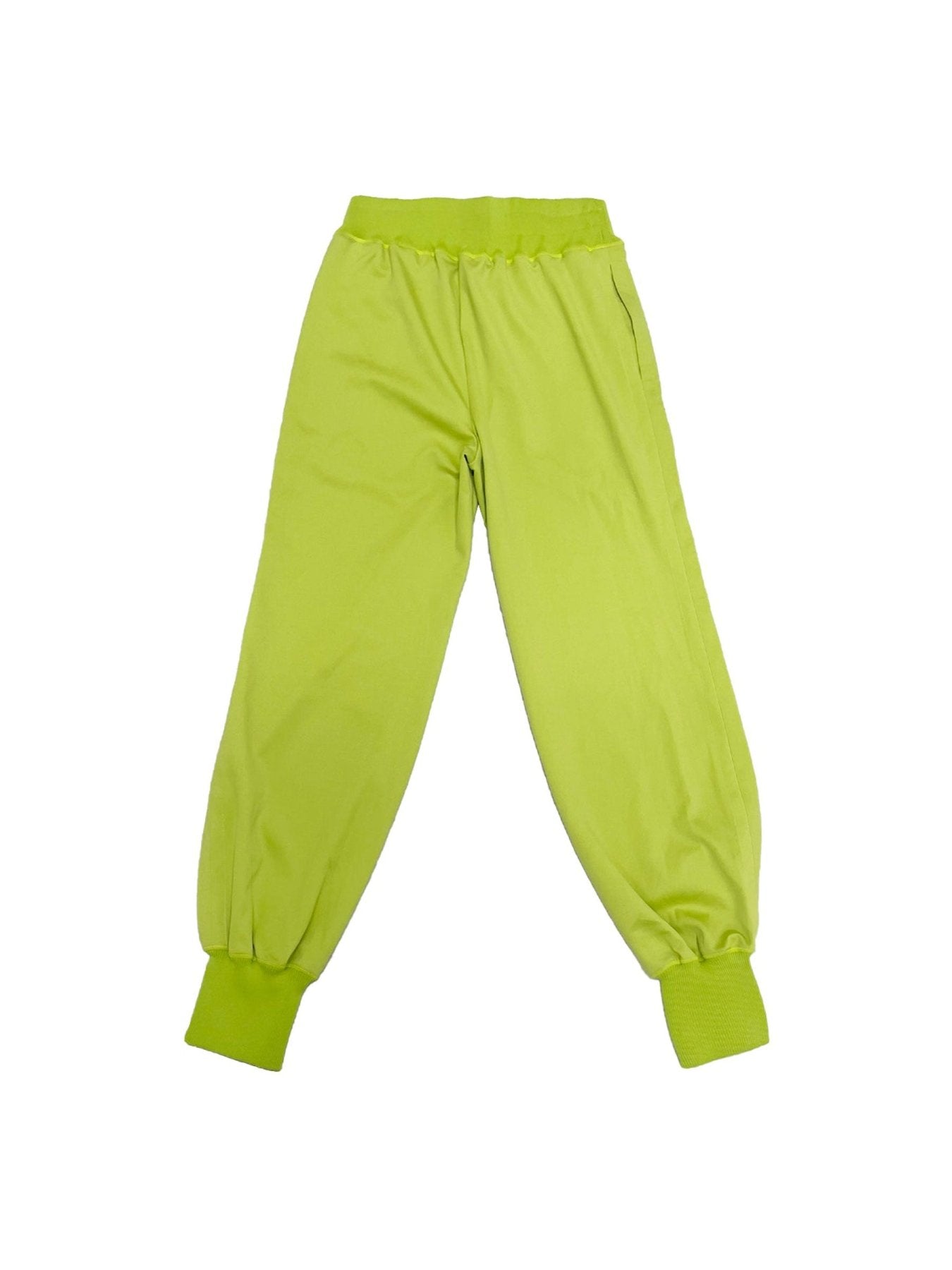SAMUEL GUI YANG Chartreuse Persona Sweatpants