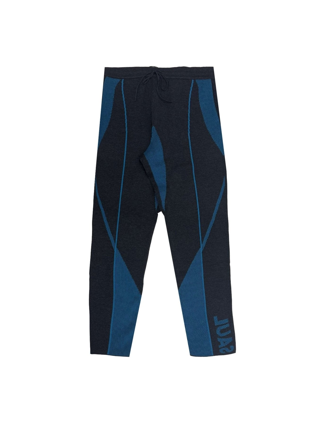 SAUL NASH Anthracite/Turquoise Pants