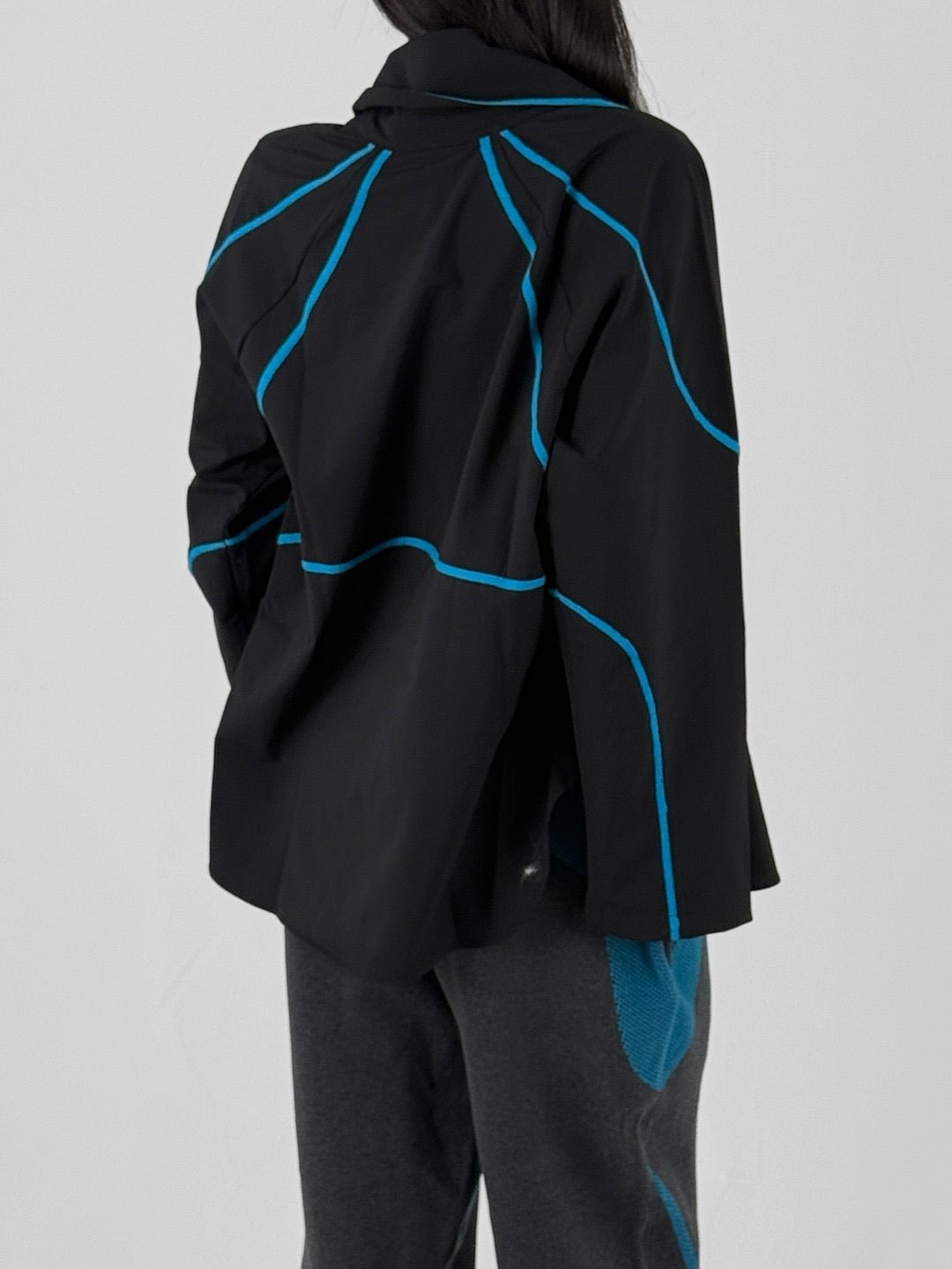 SAUL NASH Black/Turquoise Jacket
