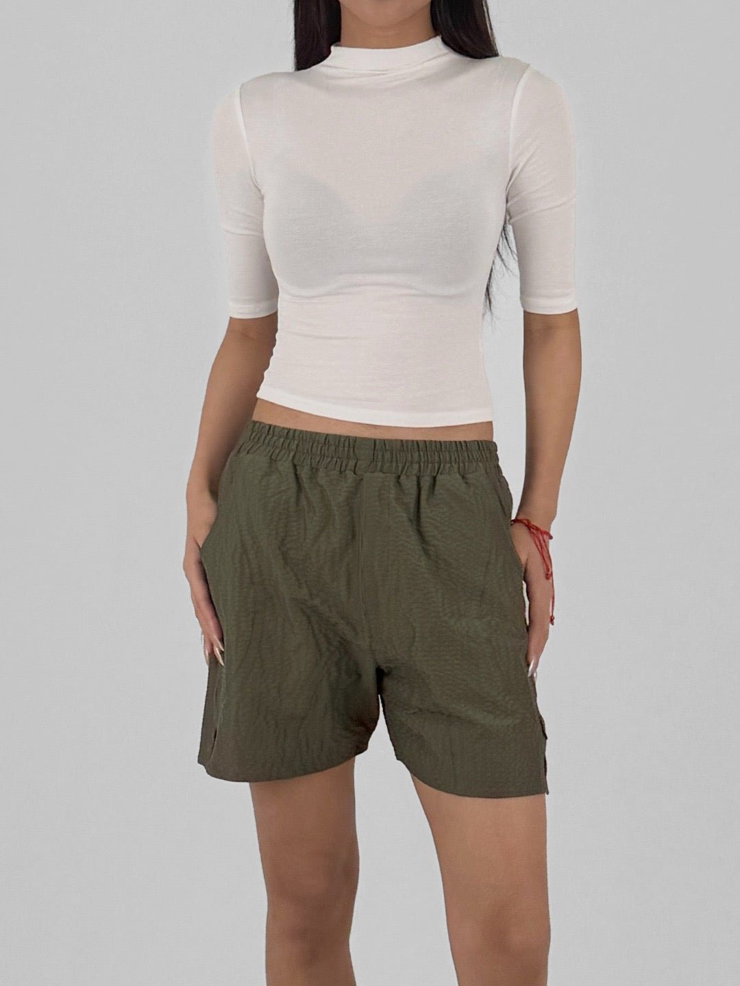 SAUL NASH Khaki Shorts