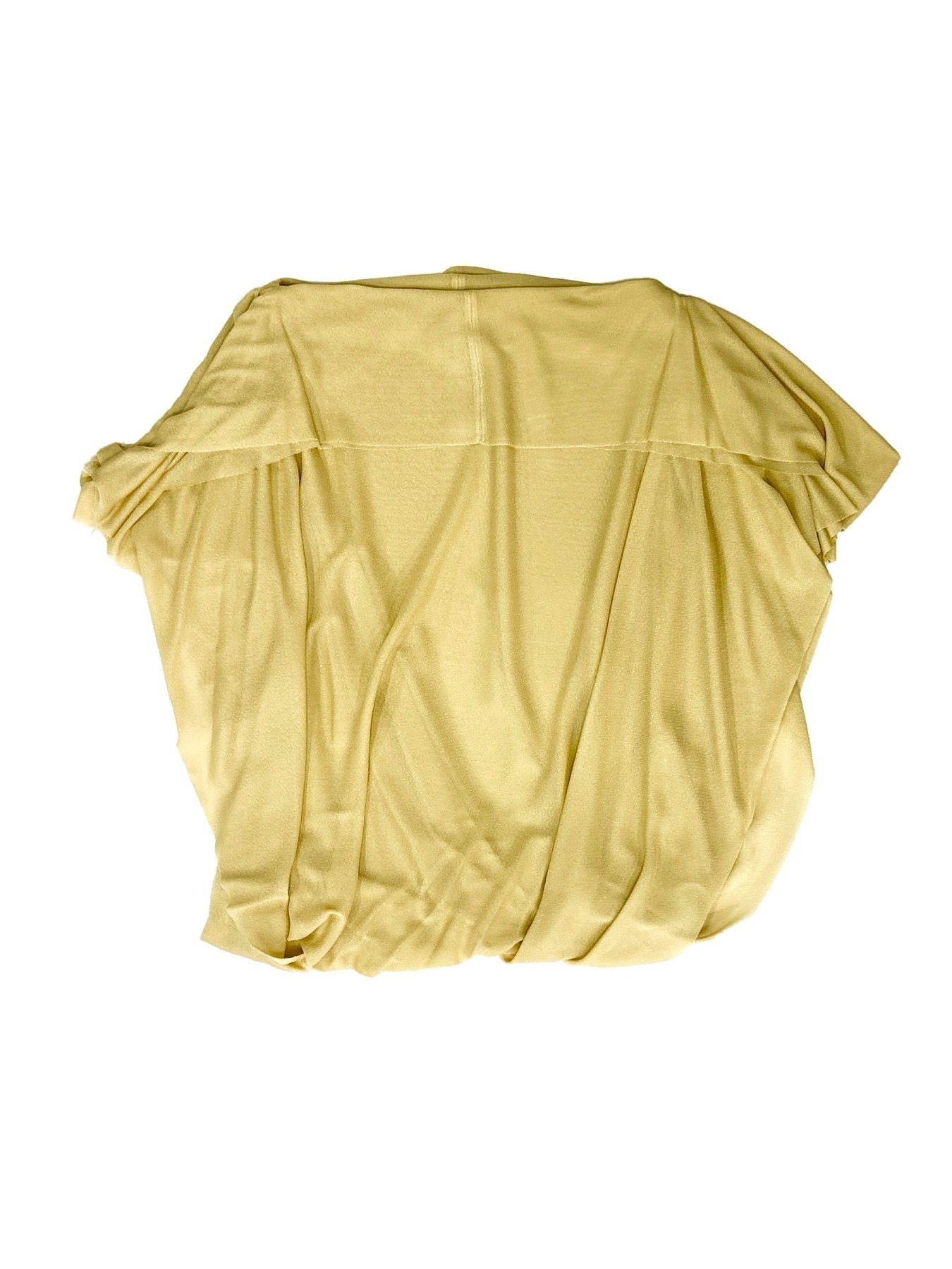 SETCHU Beige Drape Top Sheer