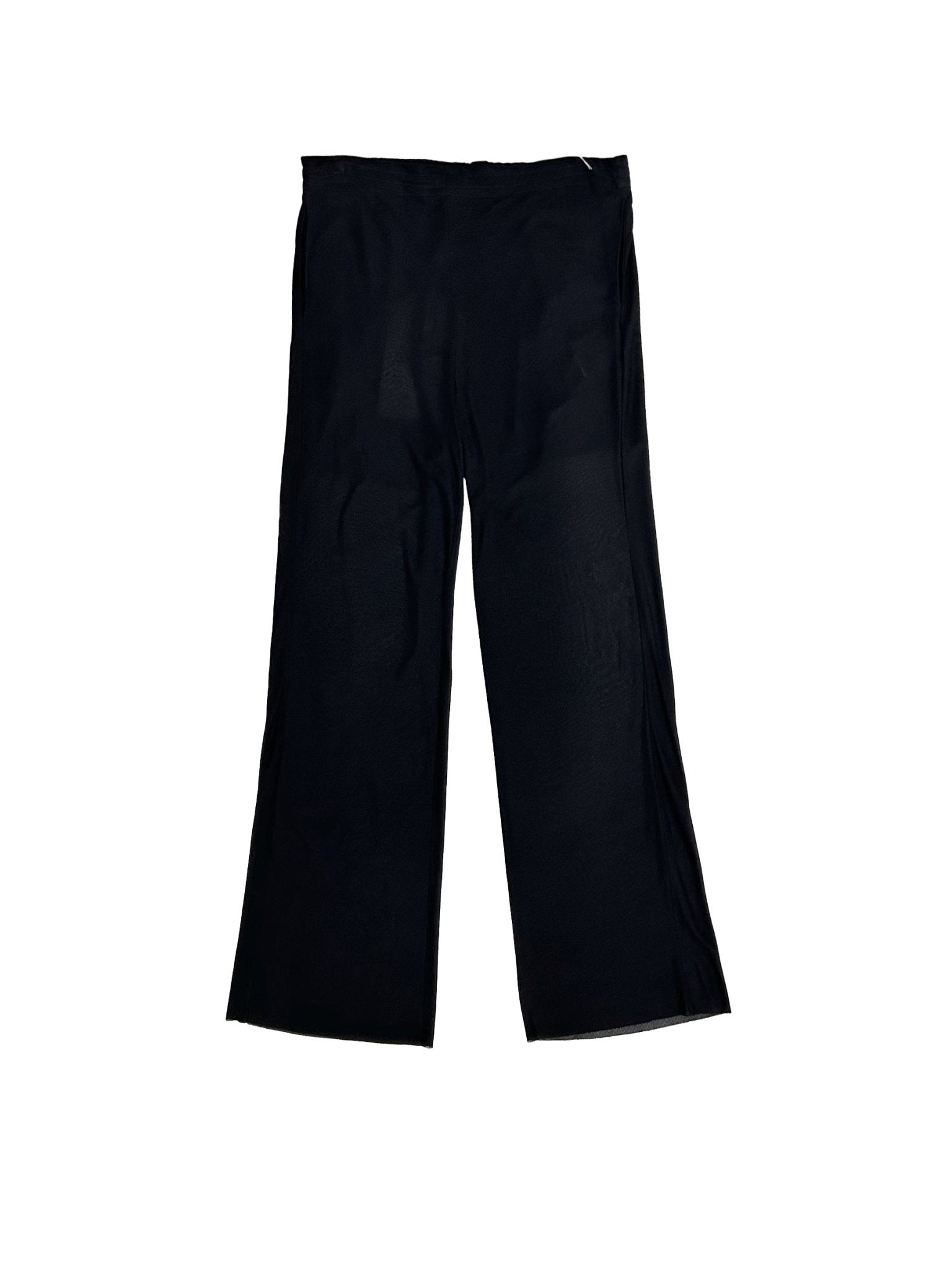SETCHU - Double Pants Sheer - SS25 - BLACK