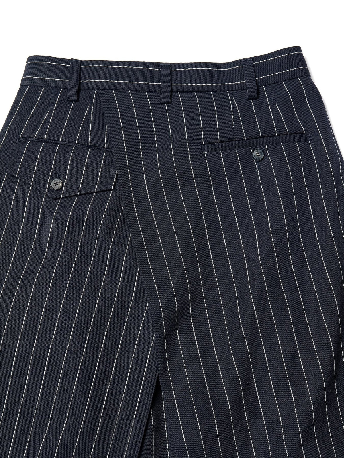 SETCHU Grey Hakama Pants Medium Pinstripe